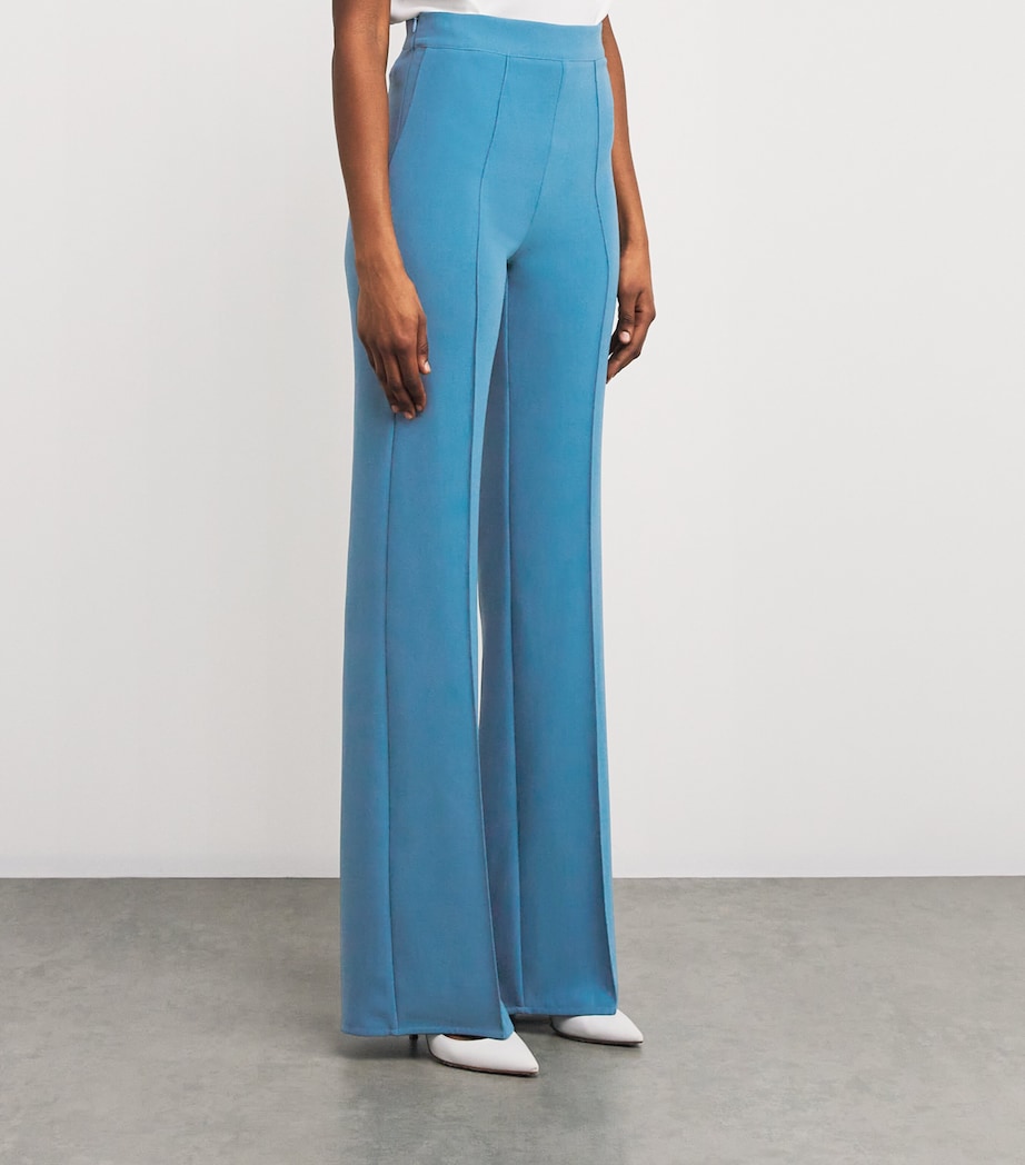 Edeline Lee Womens Flared Averill Trousers Cor Image 3