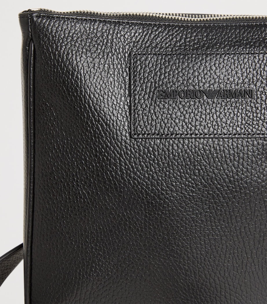 Emporio Armani Leather Cross-Body Bag Image 4