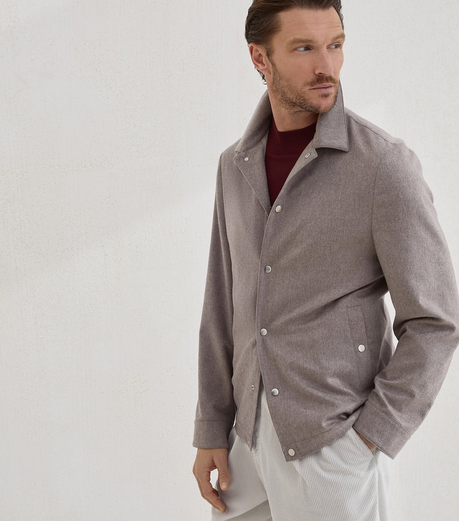 Cashmere Overshirt CFU75 Image 2