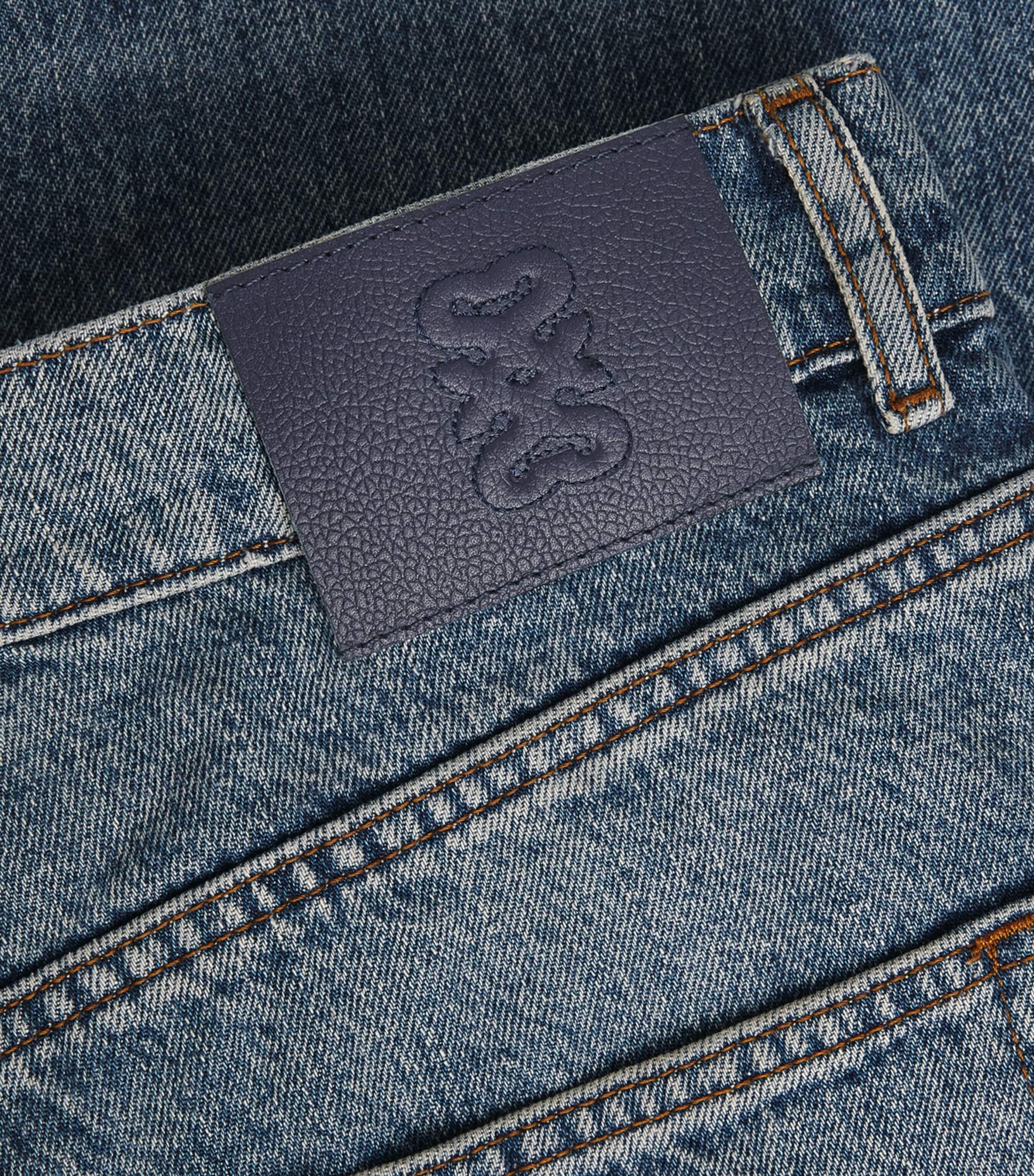 Sandro Paris Womens Straight Jeans Blue Jean Image 6