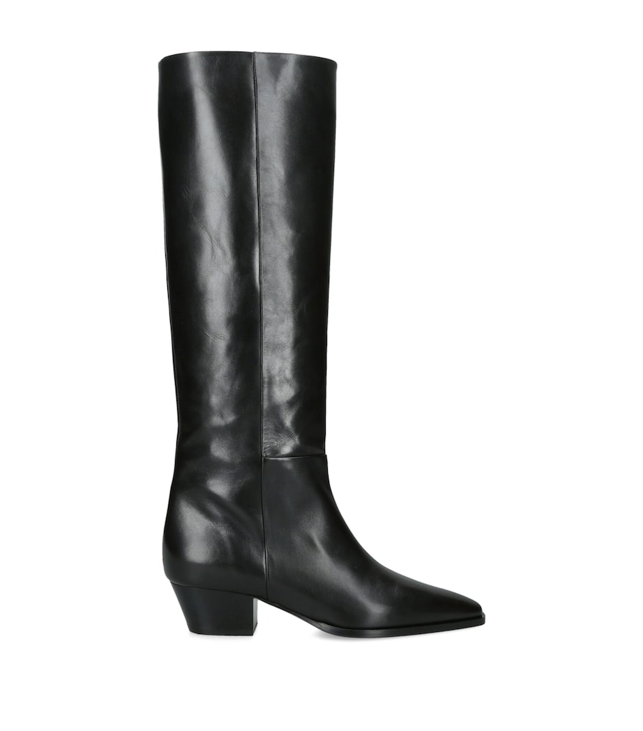 aeyde Leather Medea Knee-High Boots 45 Black Image 1