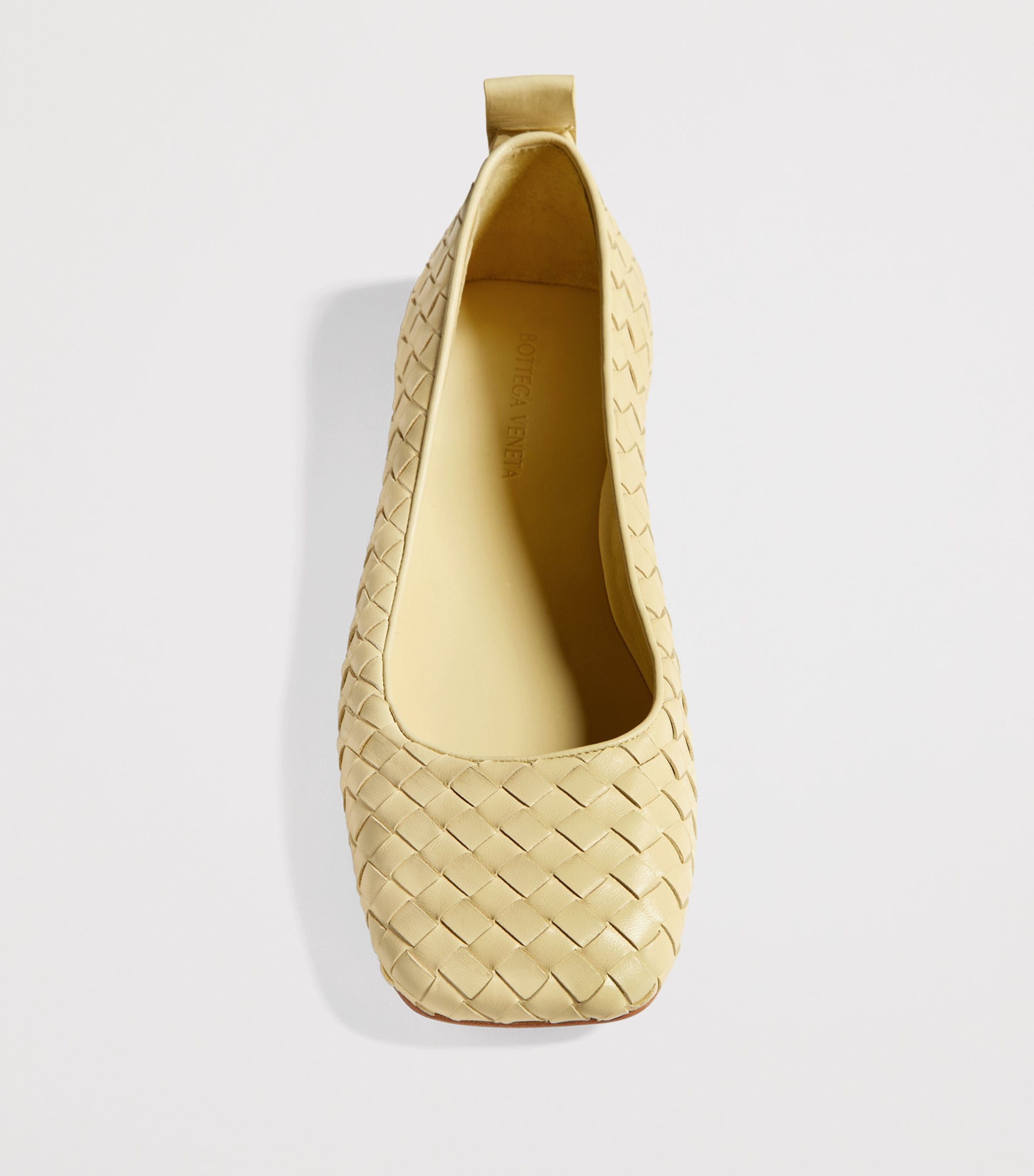 Bottega Veneta Womens Lambskin Charlotte Ballet Flats Image 4