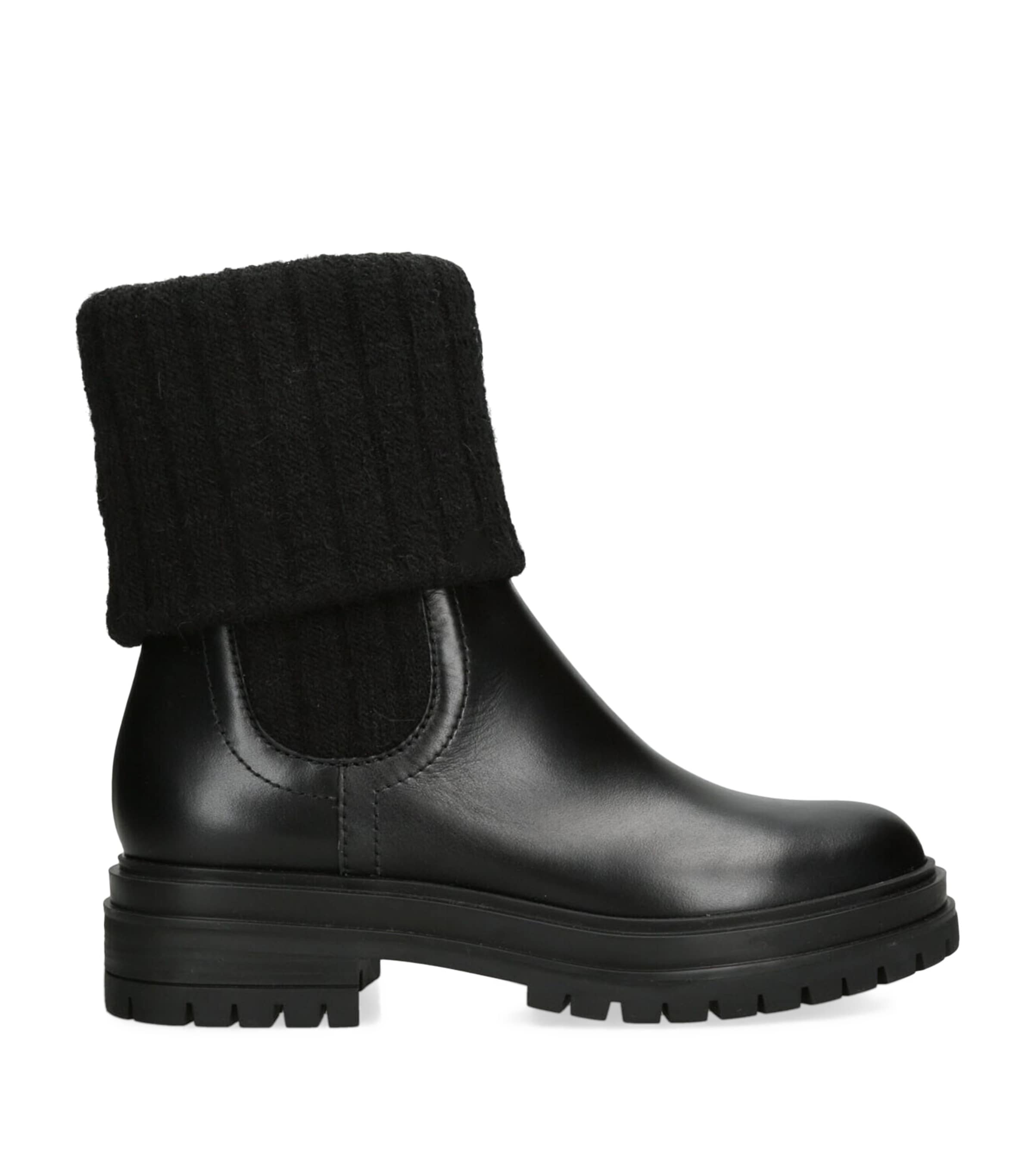 Designer black ankle boots online