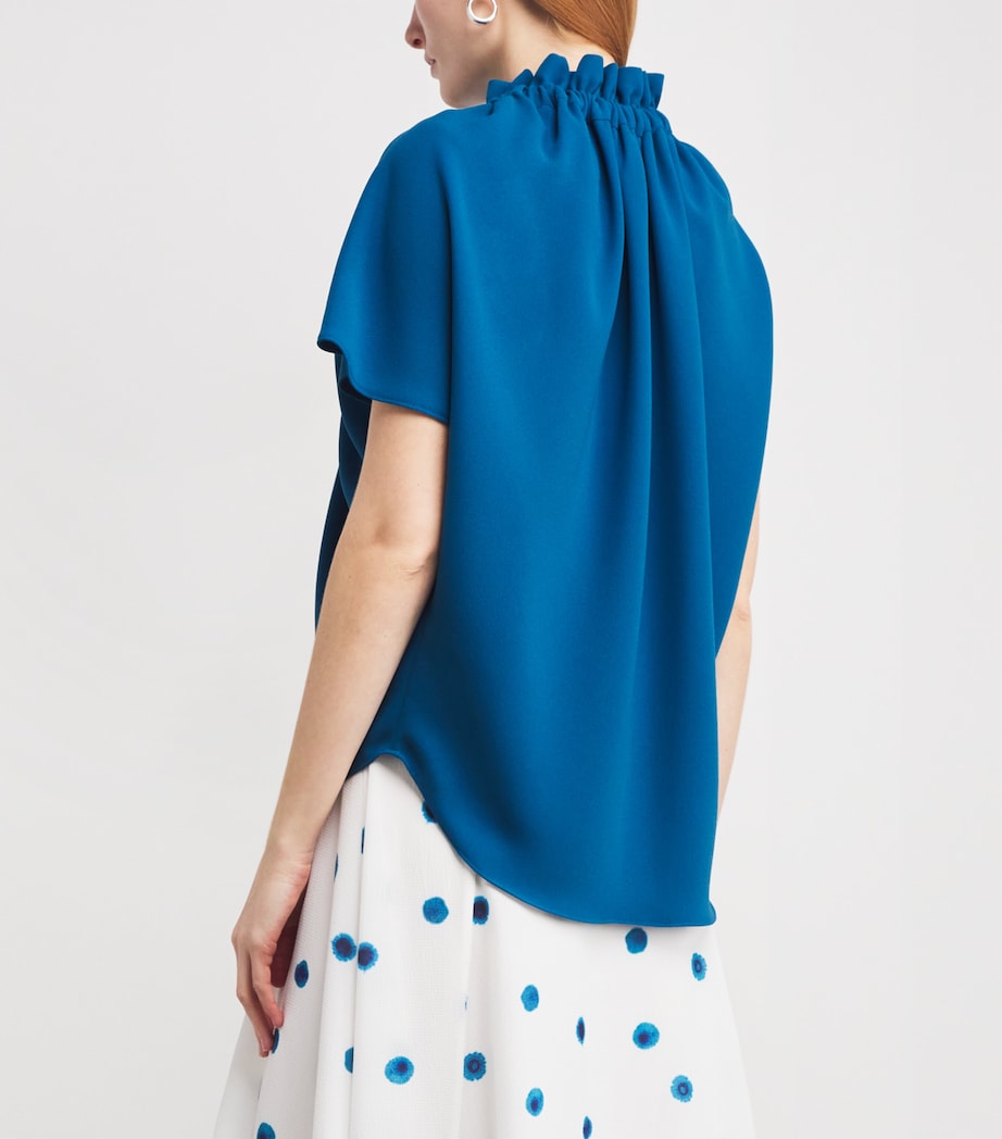 Ruff Blouse LAGUNA BLUE Image 4