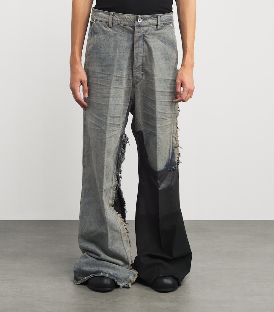 Cotton Joris Jeans BLUE DENIM / BLACK Image 3