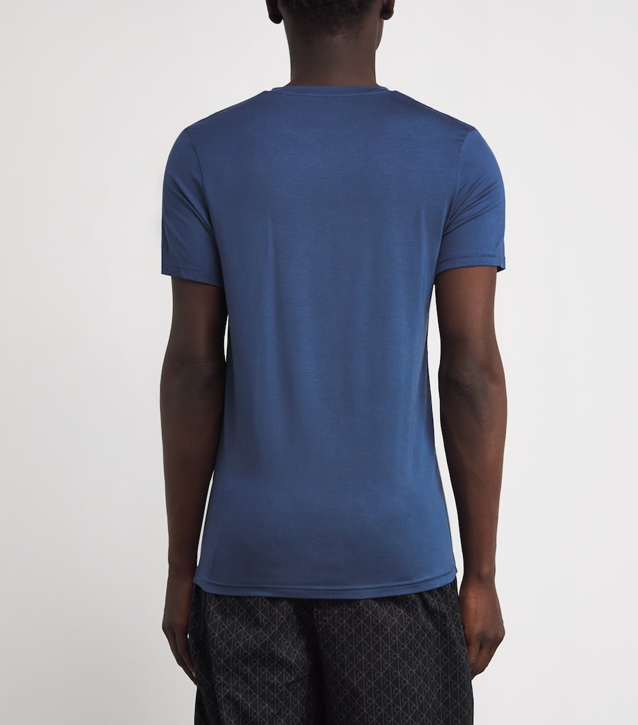 Modal-Blend Crew-Neck T-Shirt CECDARK DENIM Image 4
