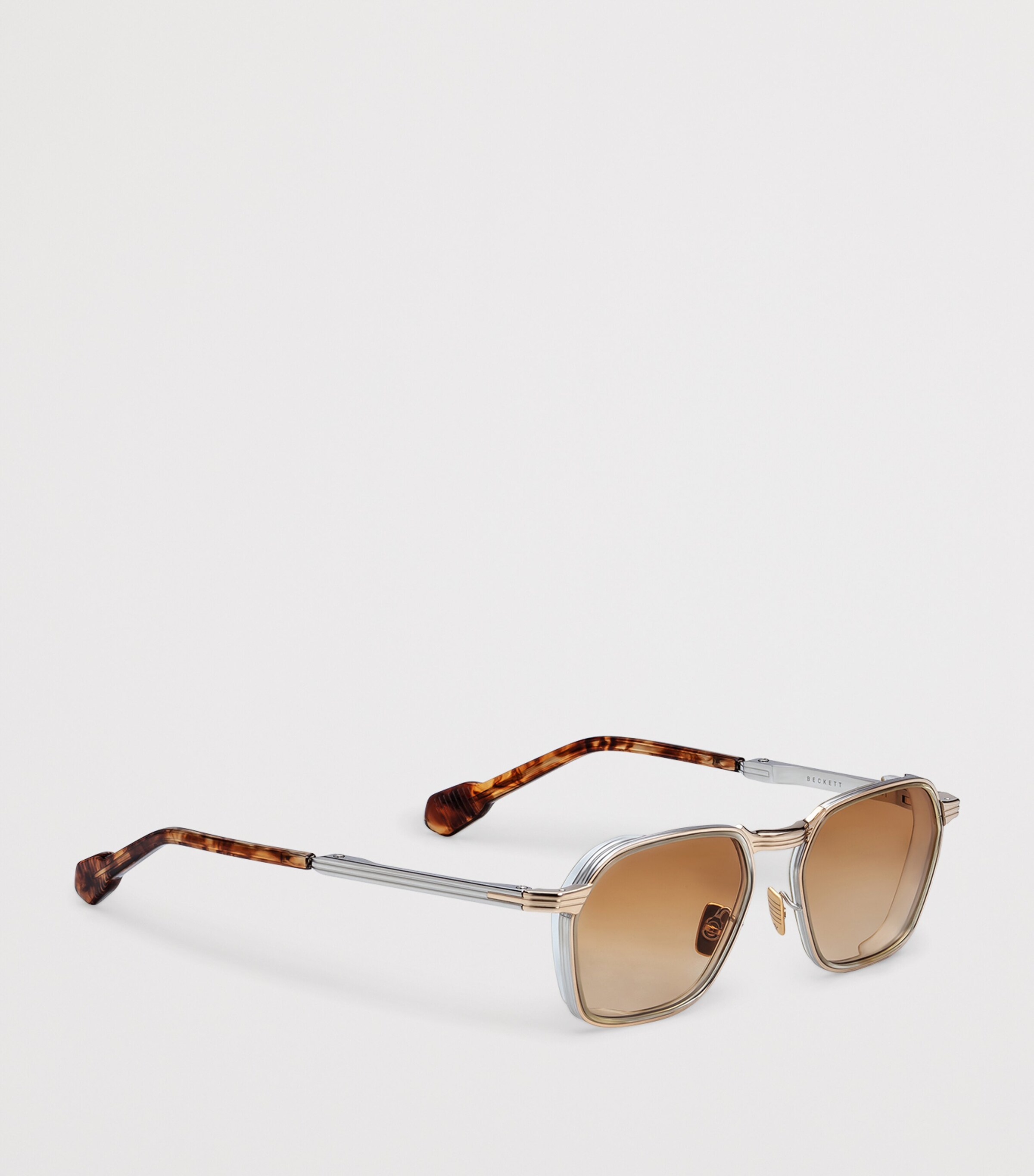Jacques Marie Mage Titanium Beckett Sunglasses Black+black Horn Image 2