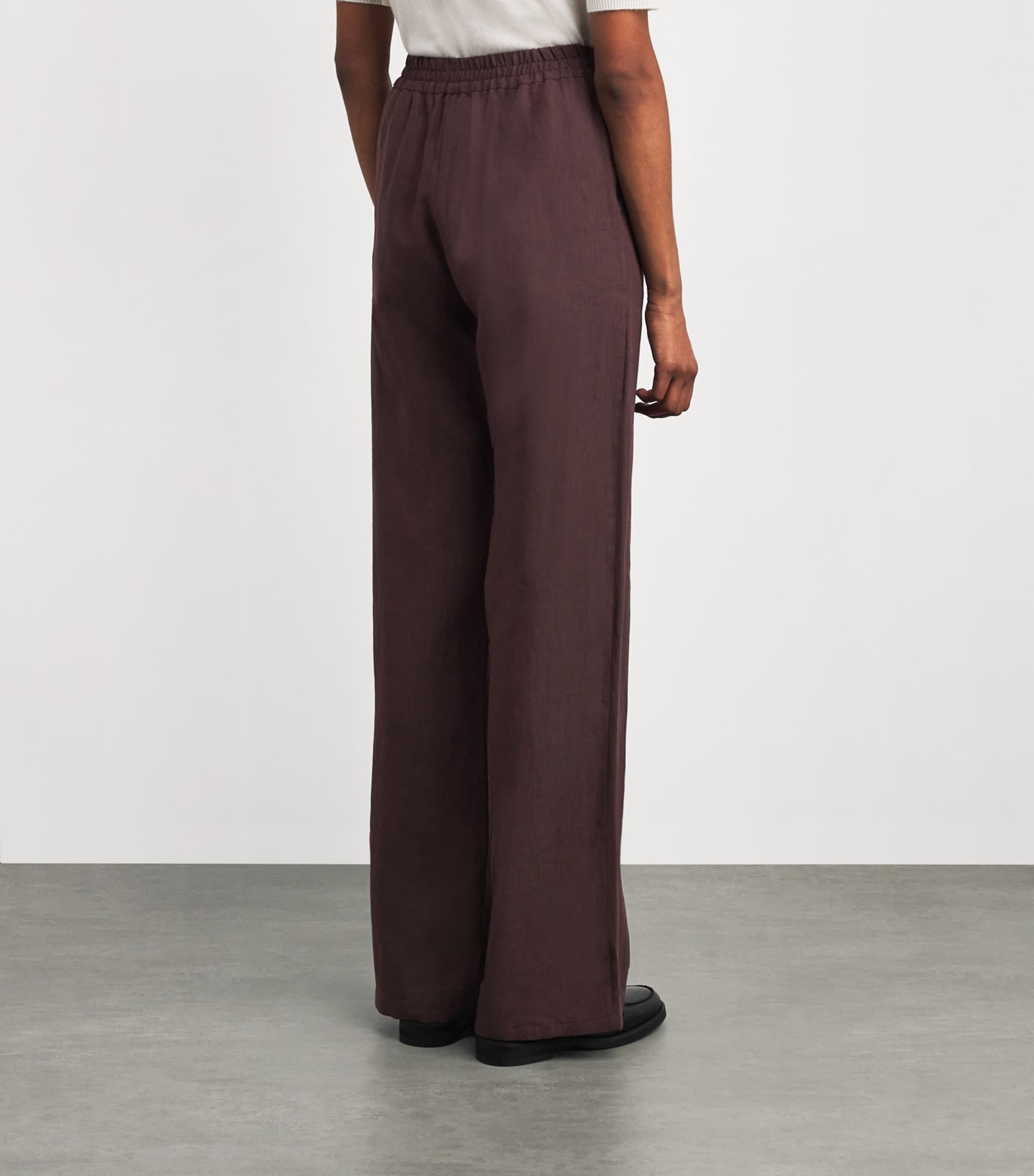 Linen Palazzo Trousers MOSTO Image 4