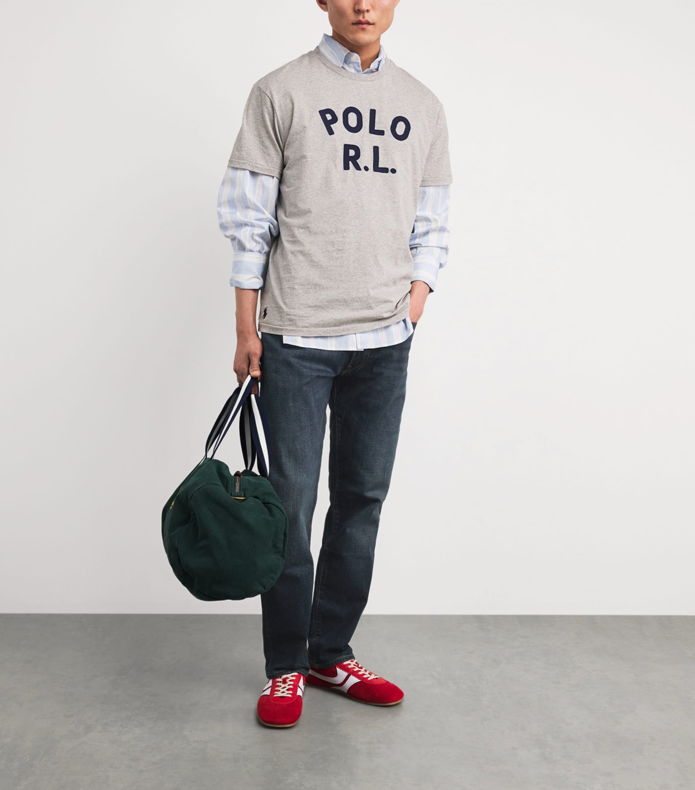 Polo Ralph Lauren Mens Hampton Straight Jeans Murphy Stretch Image 2