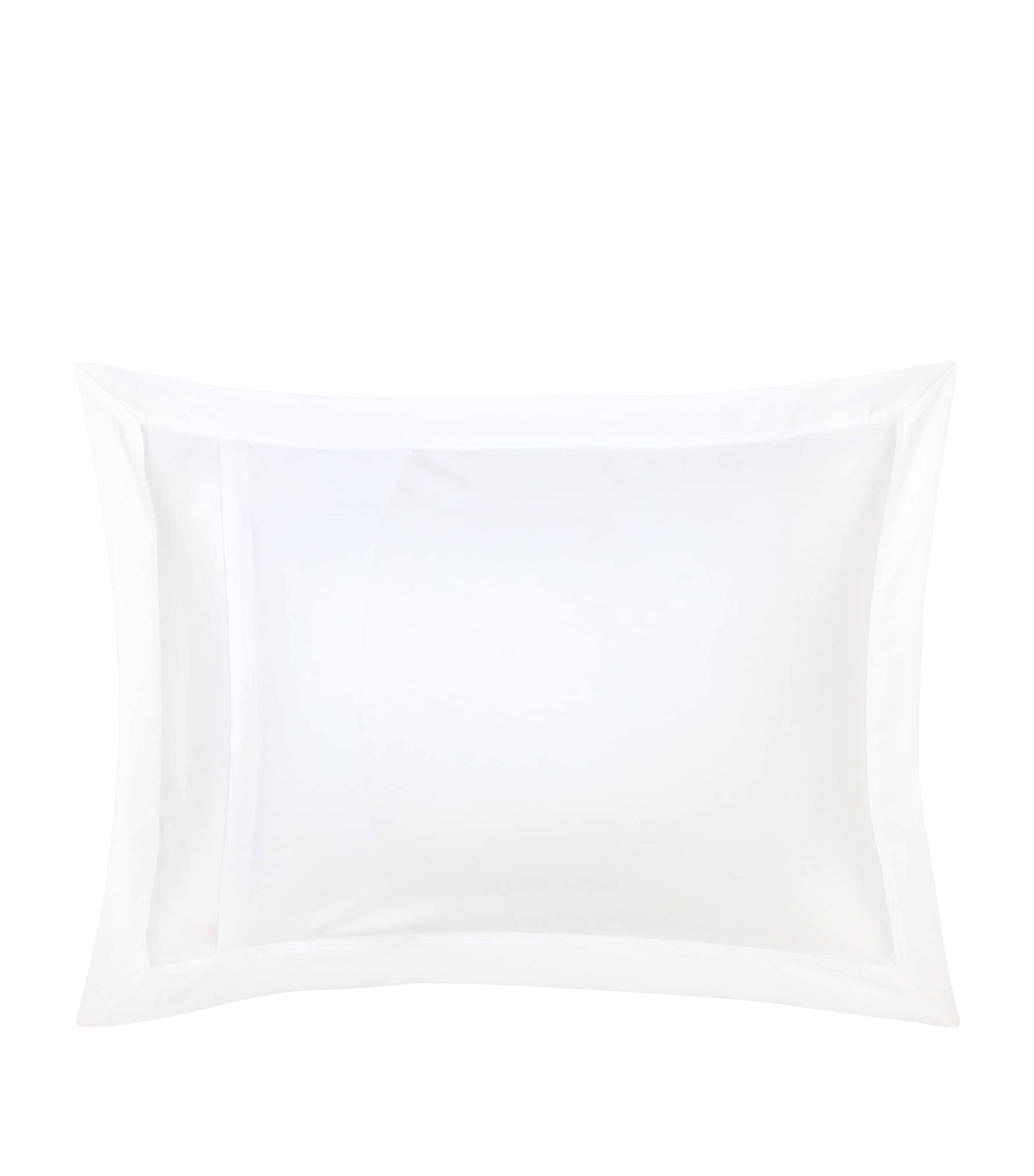 Yves Delorme Couture Prodige King Oxford Pillowcase (50cm x 90cm) Blanc Image 2