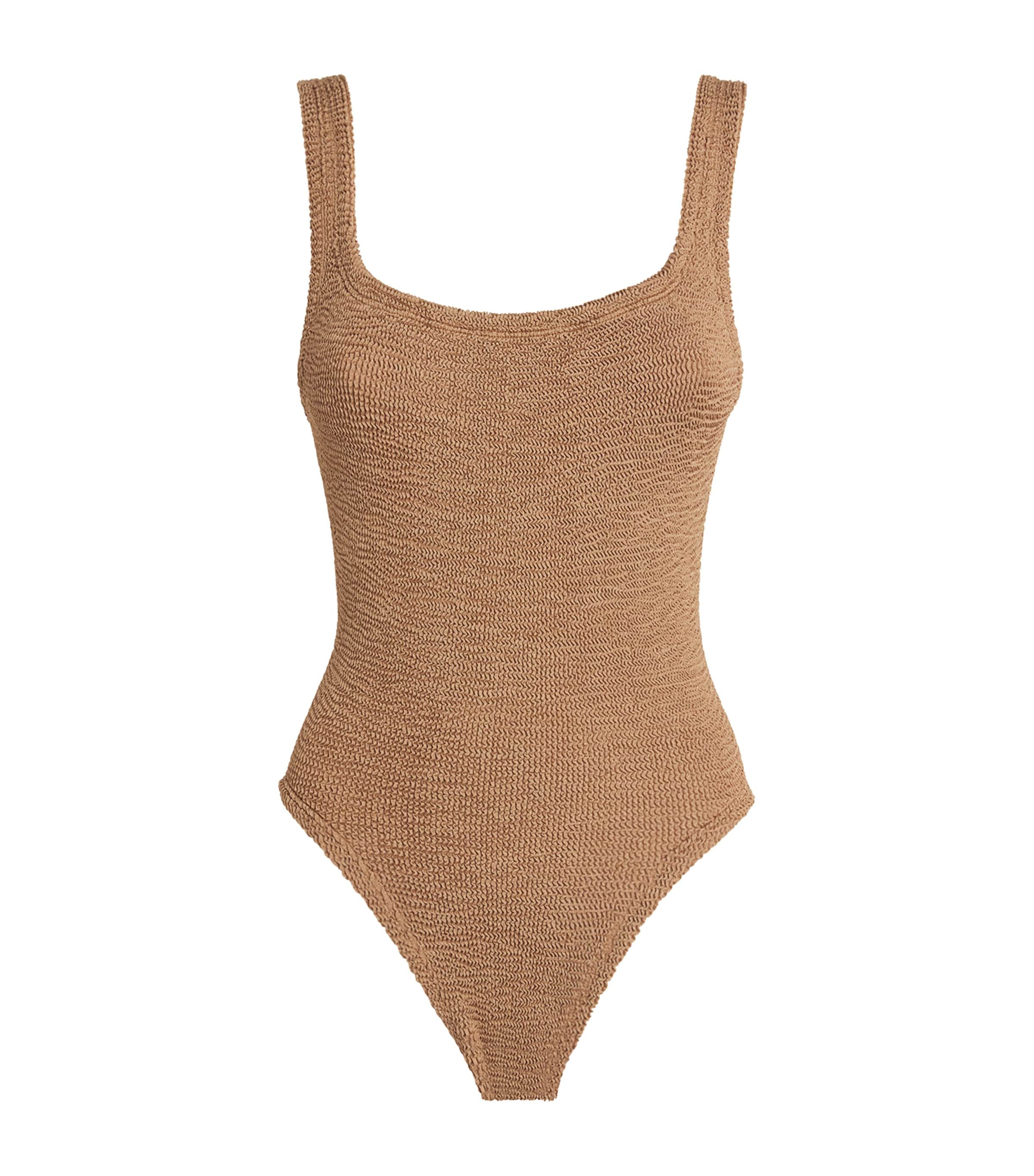 HUNZA G SQUARE-NECK SWIMSUIT