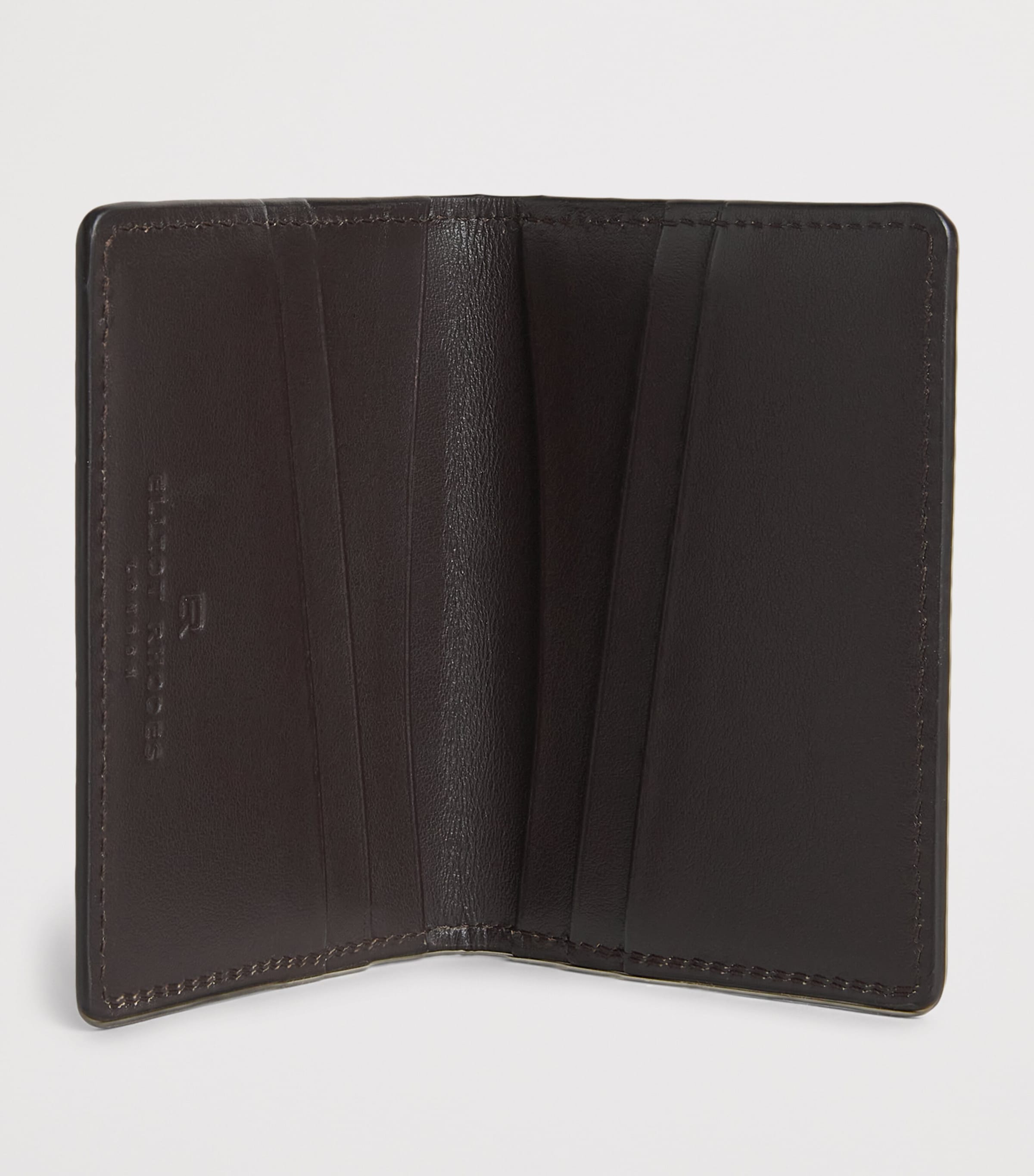 Elliot Rhodes Crocodile Leather Card Holder T Moro Image 2