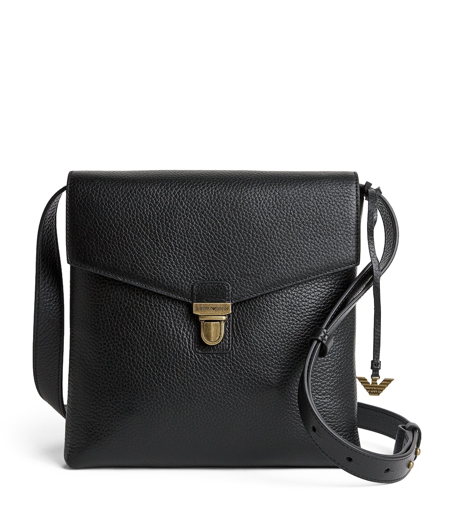 Emporio Armani Grained Leather Cross-Body Bag Image 1