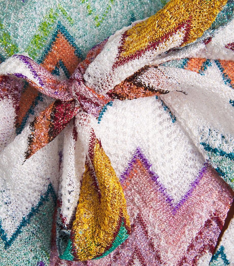 Missoni Womens Zigzag Plunge Halterneck Bikini Image 4