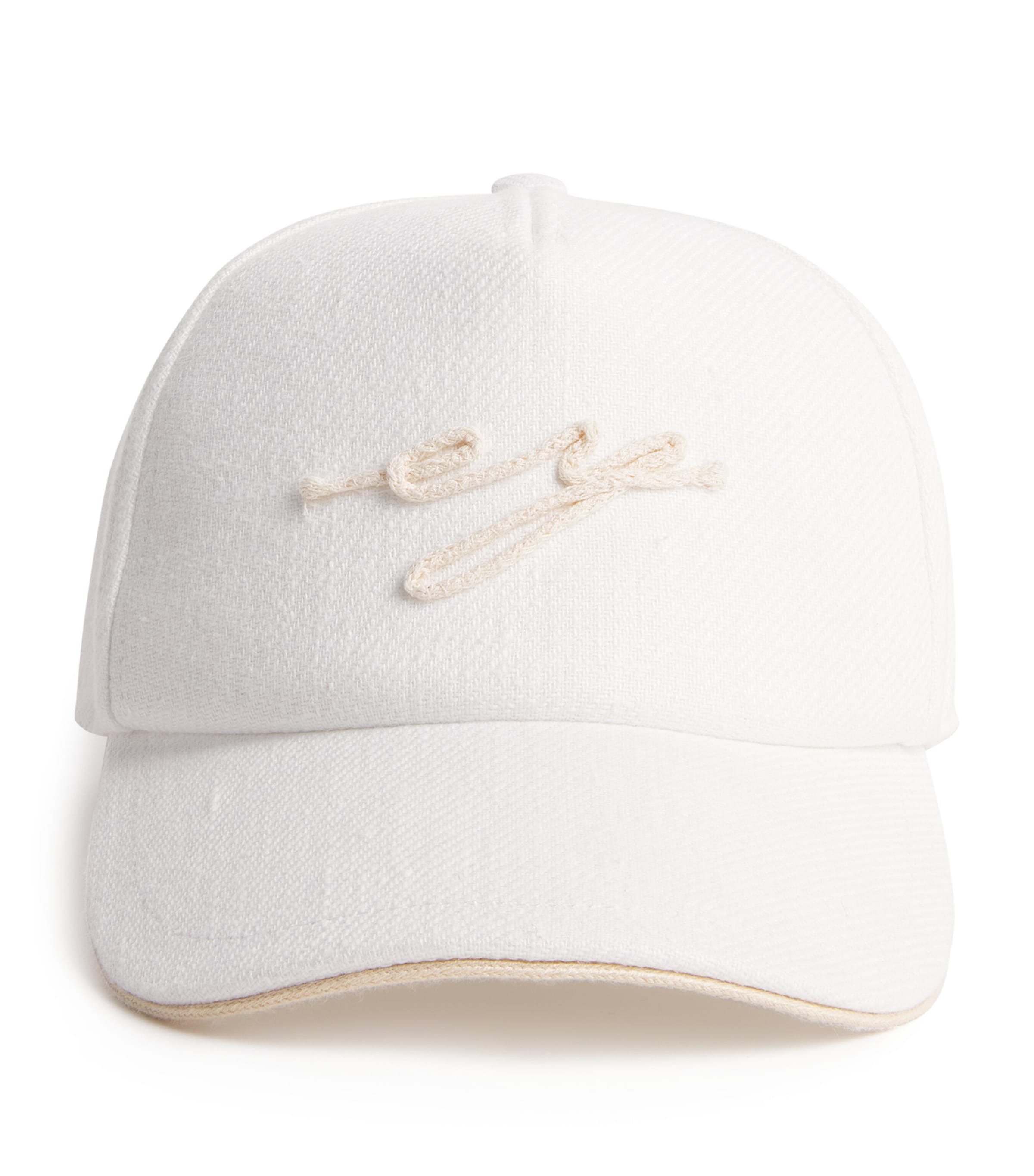 Eleventy Light Beige Cap With Cut-out Detailing