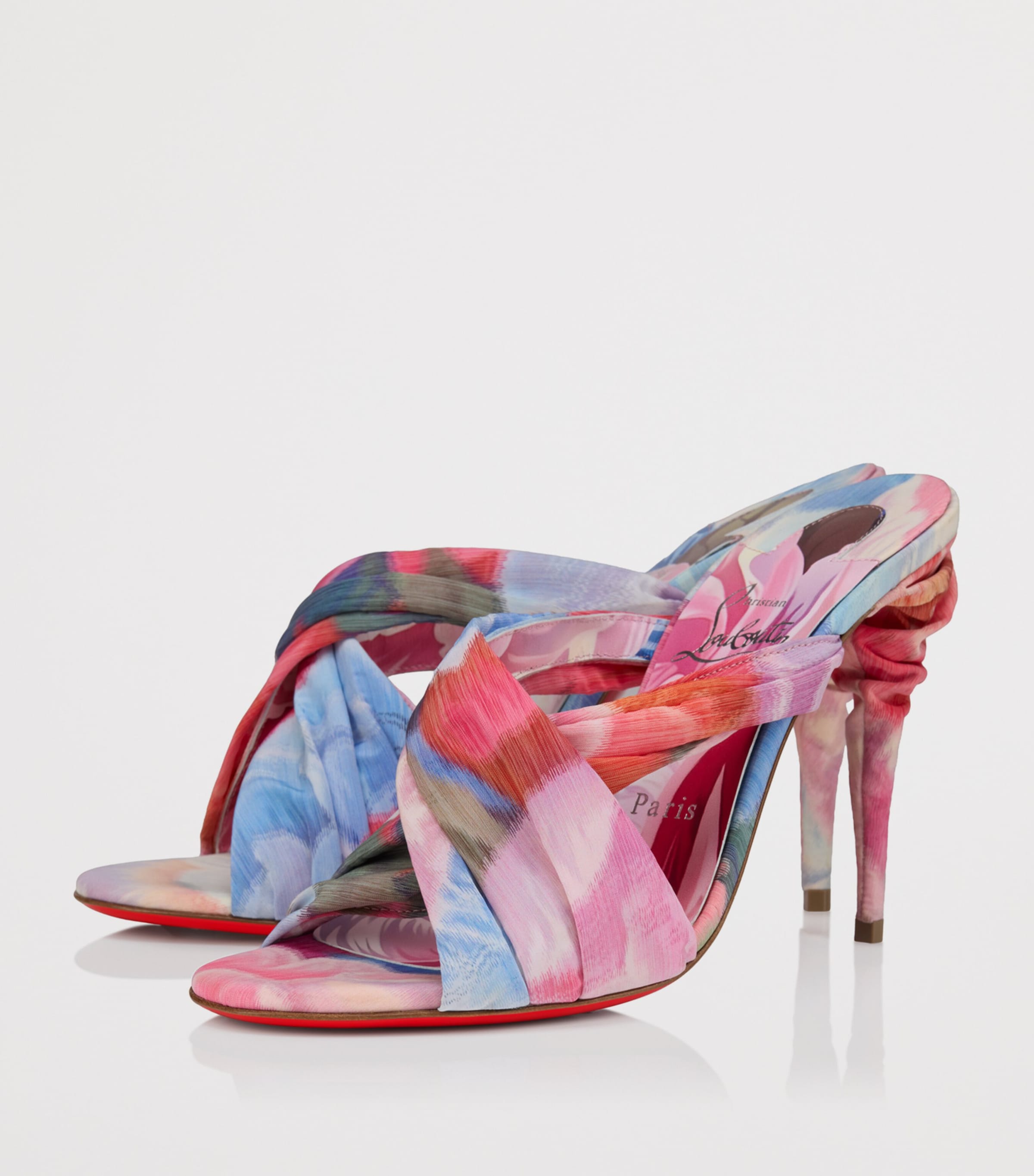 Christian Louboutin Affabula Printed Mules 100 Image 3
