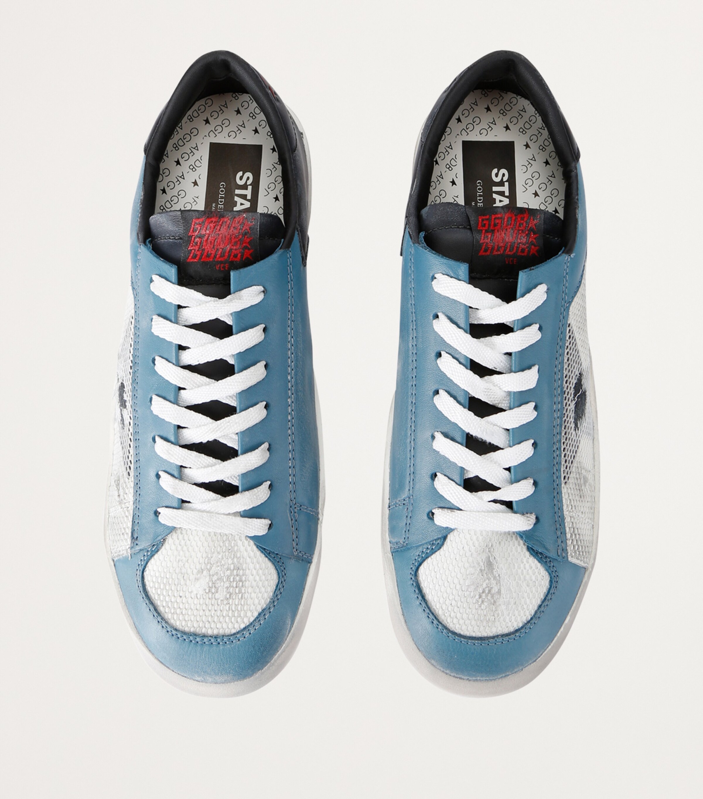 Leather Stardan Sneakers BLUE/PAL.C Image 4