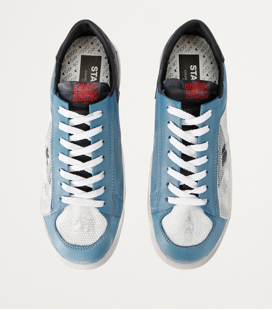 Leather Stardan Sneakers BLUE/PAL.C Image 4