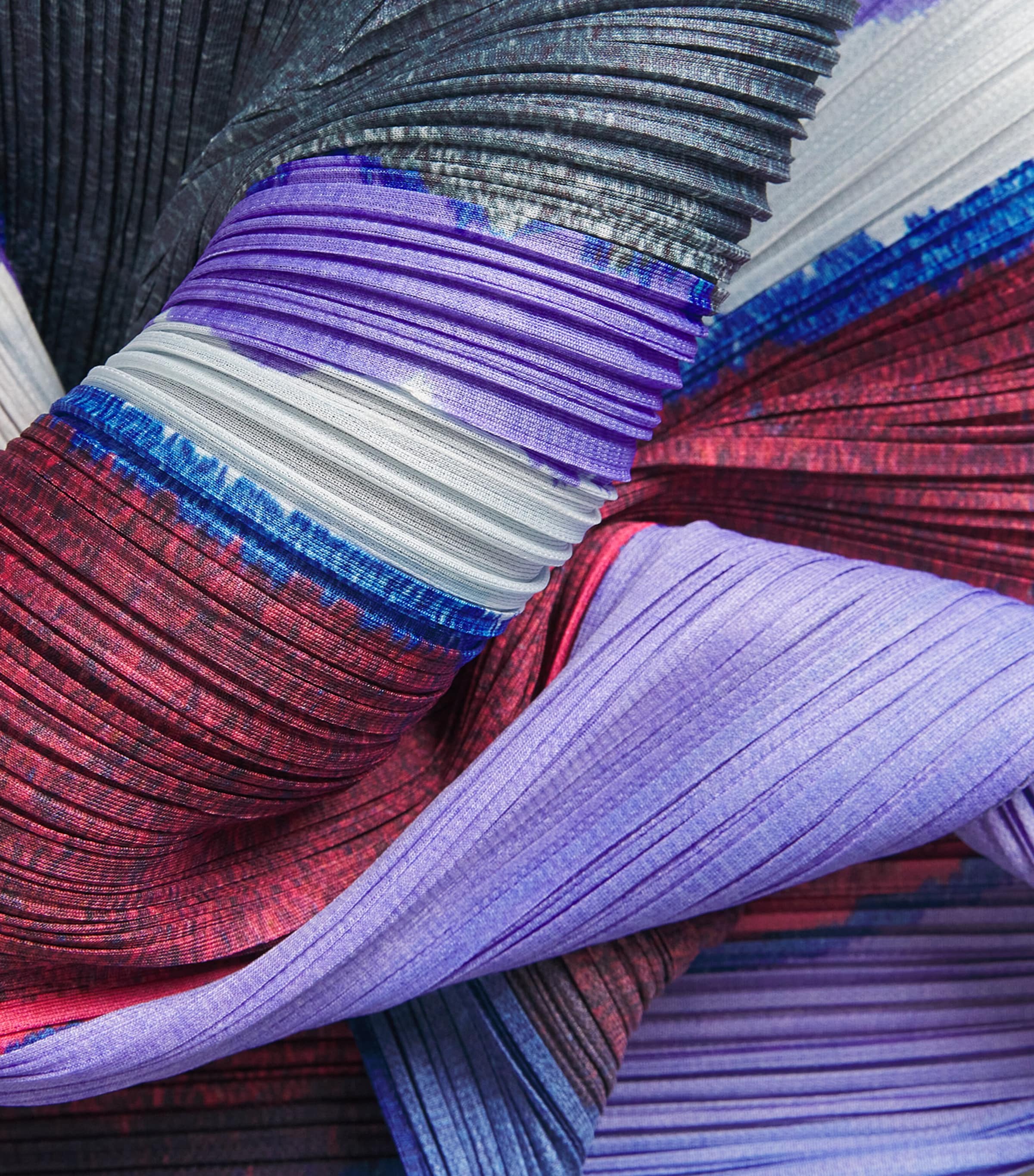 Pleats Please Issey Miyake Grainy Colors Top | Harrods US