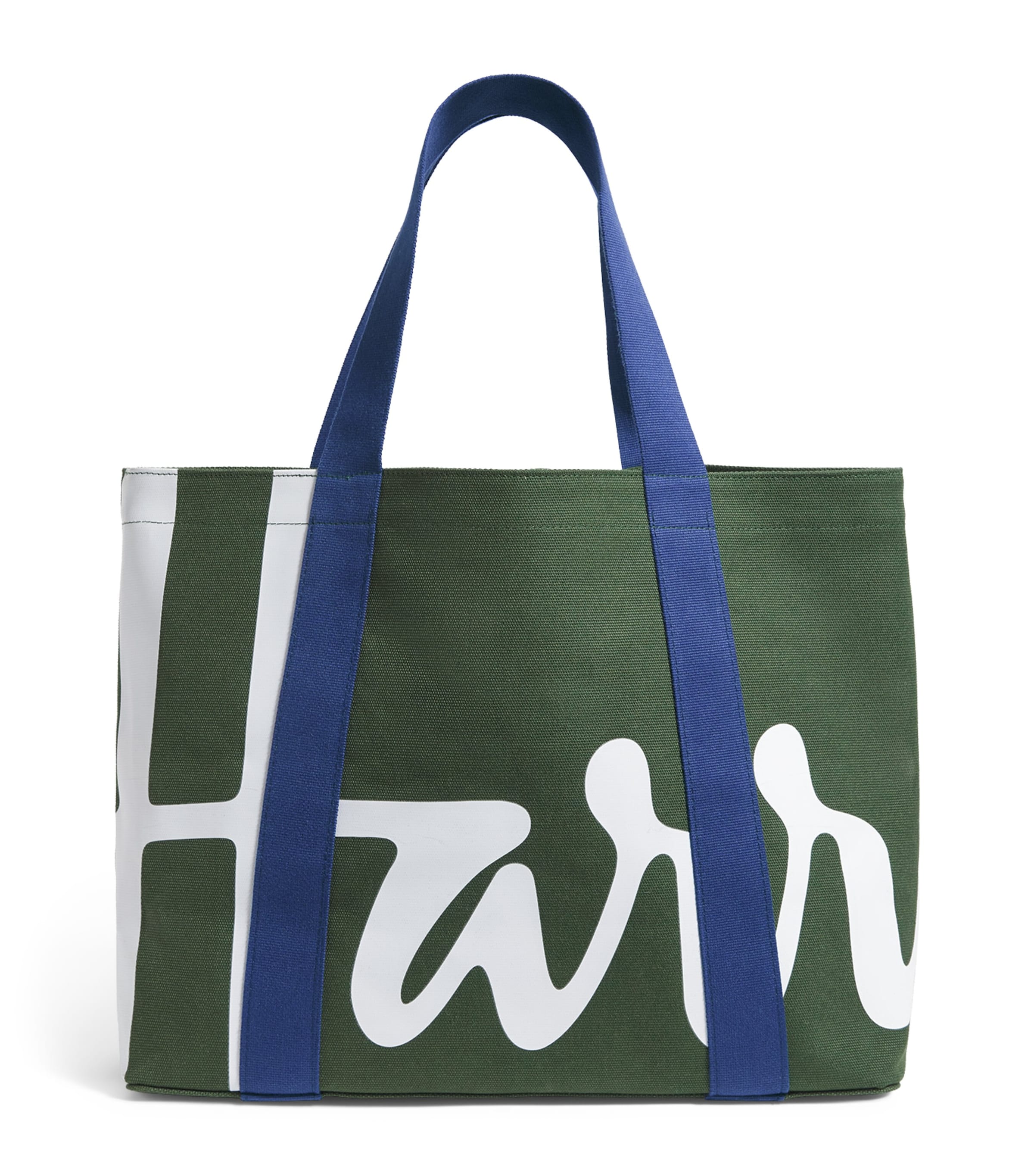 Harrods Medium Cotton Logo Tote Bag