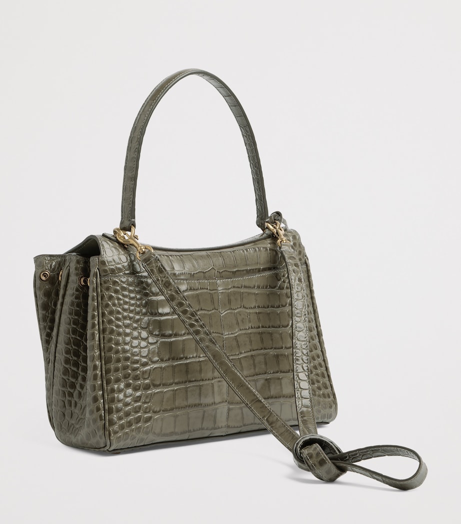 Embossed Leather Rodeo Shoulder Bag 3258 Image 4