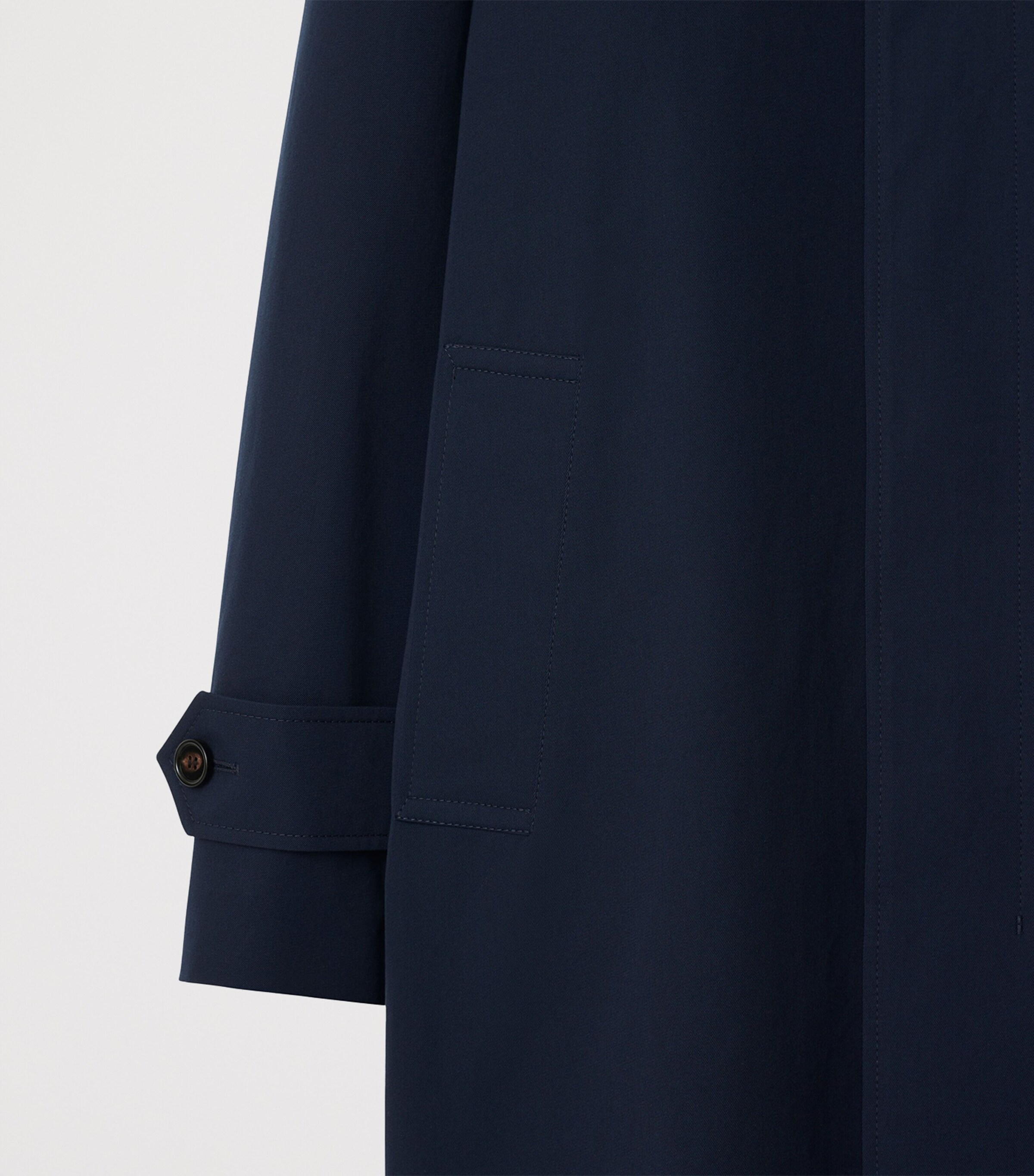 Cotton Gabardine Car Coat STORM Image 7