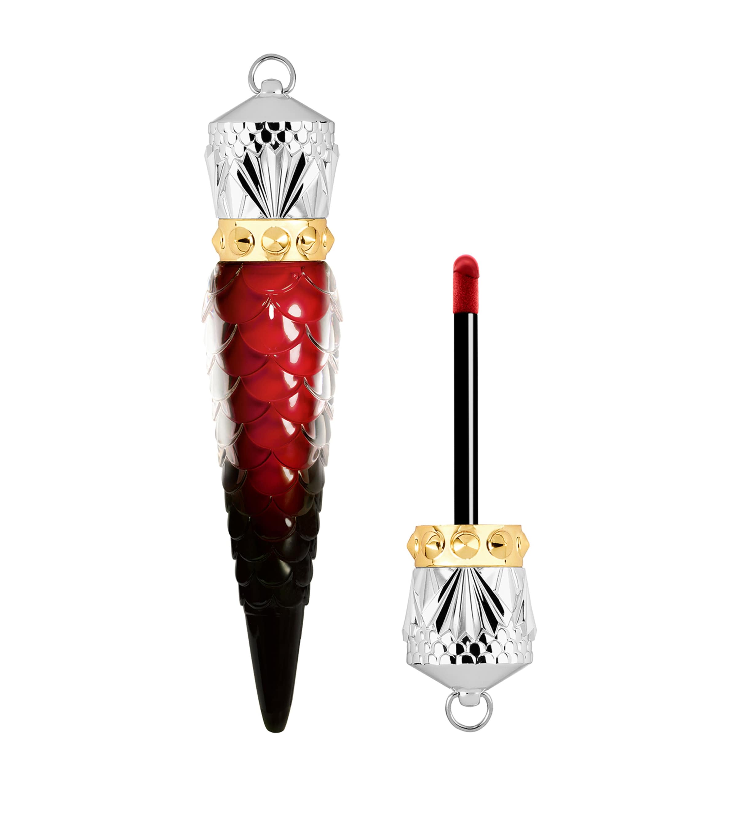 Christian Louboutin Rouge Louboutin Matte Fluid In Red