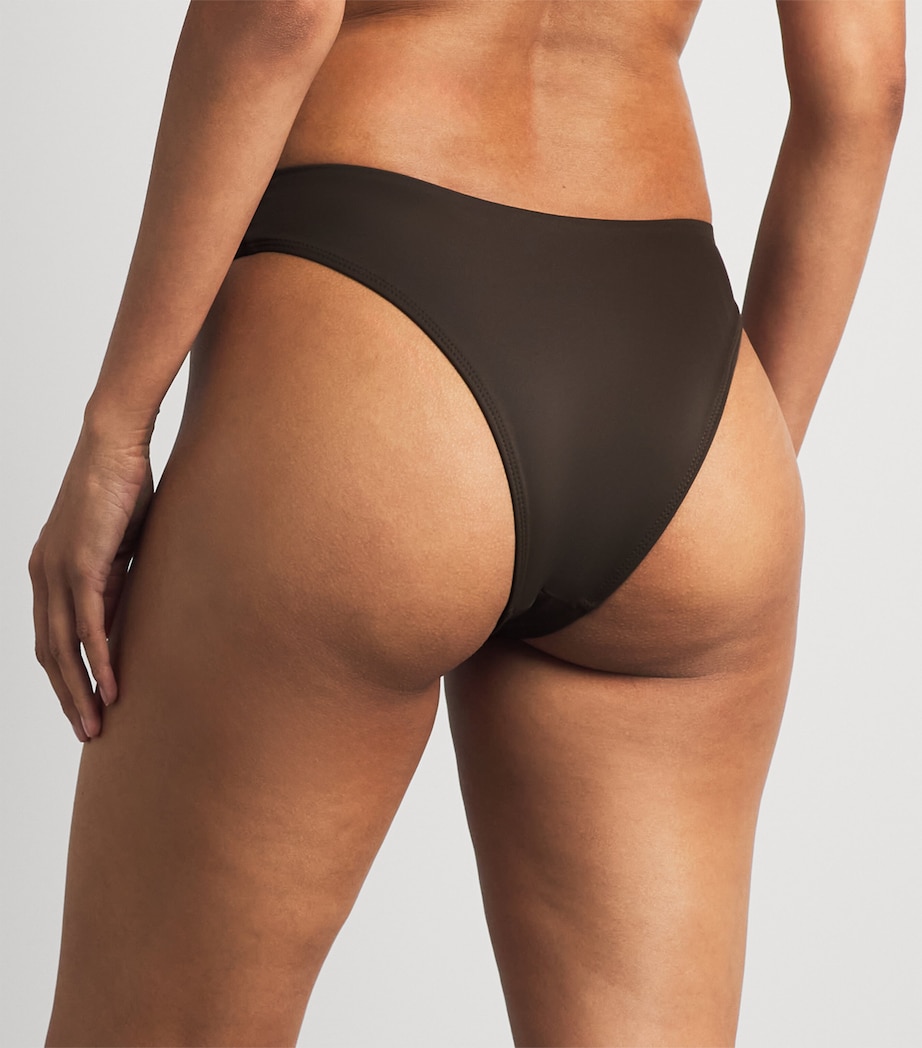 AWAY THAT DAY Womens Cayman Island Bikini Bottoms Espresso Image 3