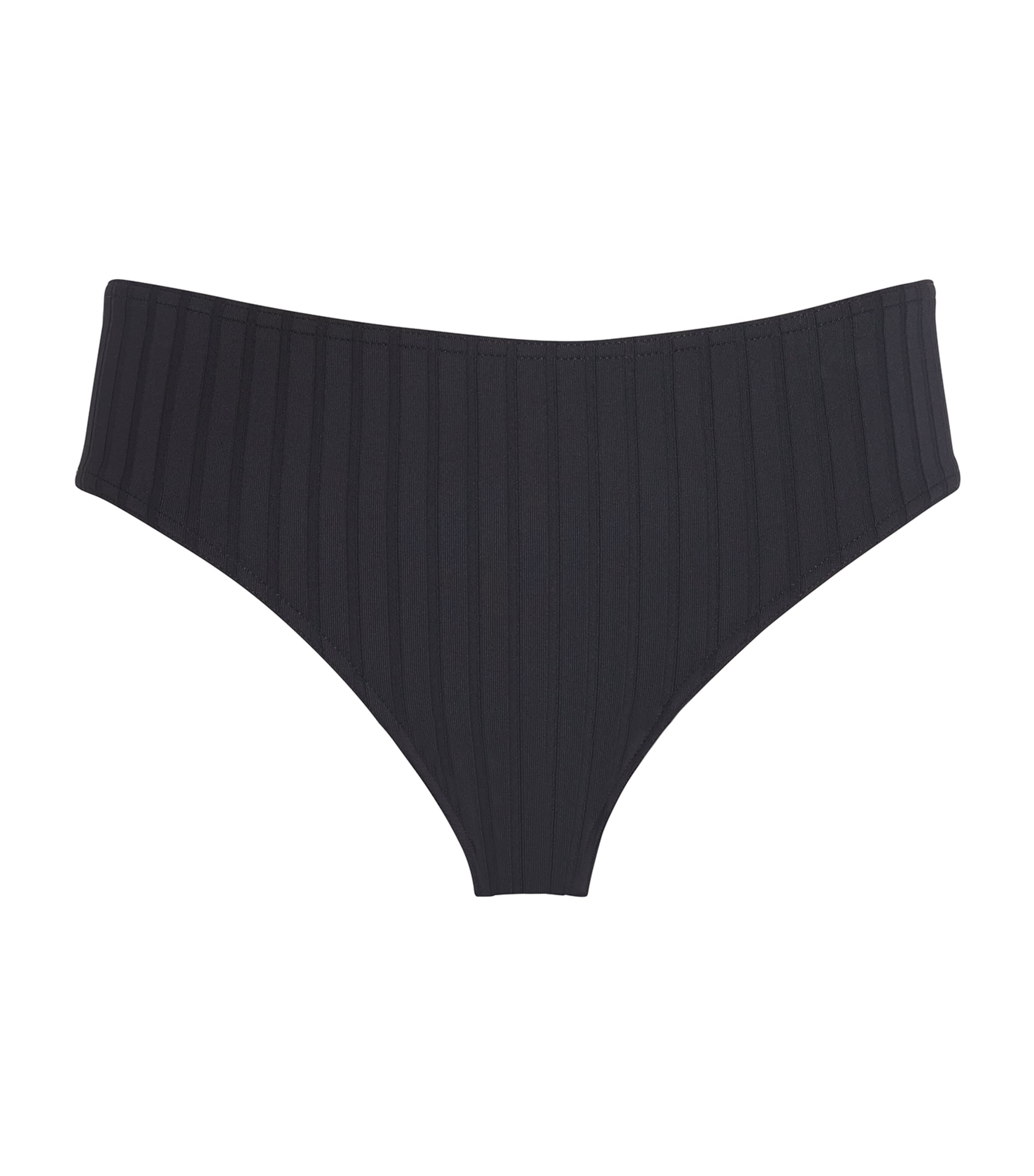 Eres Terra Ribbed Bikini Bottoms In Black