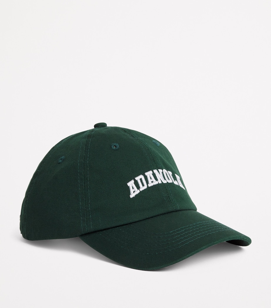 Adanola Cotton Logo Baseball Cap Pine Green Image 2