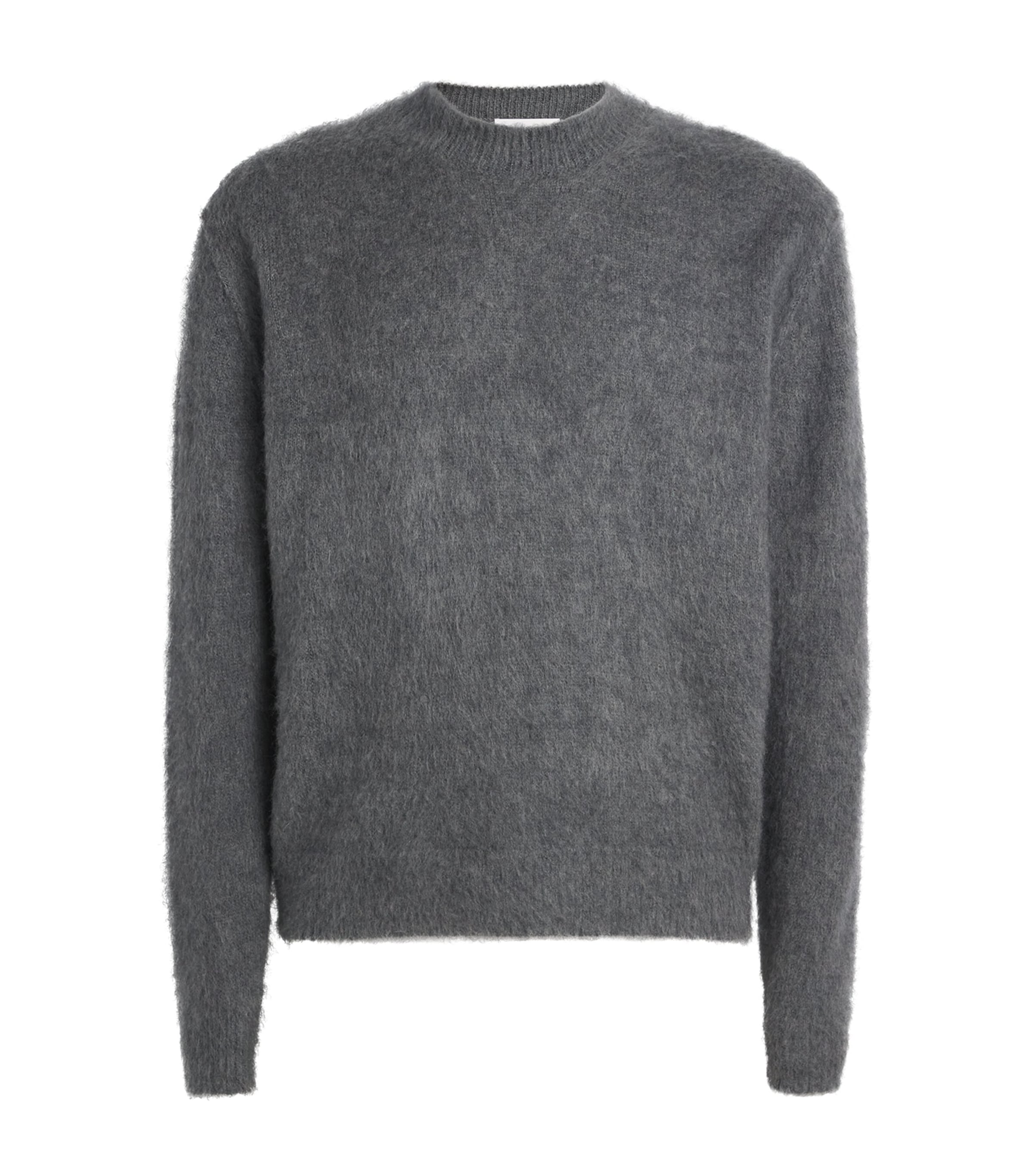 Le 17 Septembre Knit Sweater In Gray