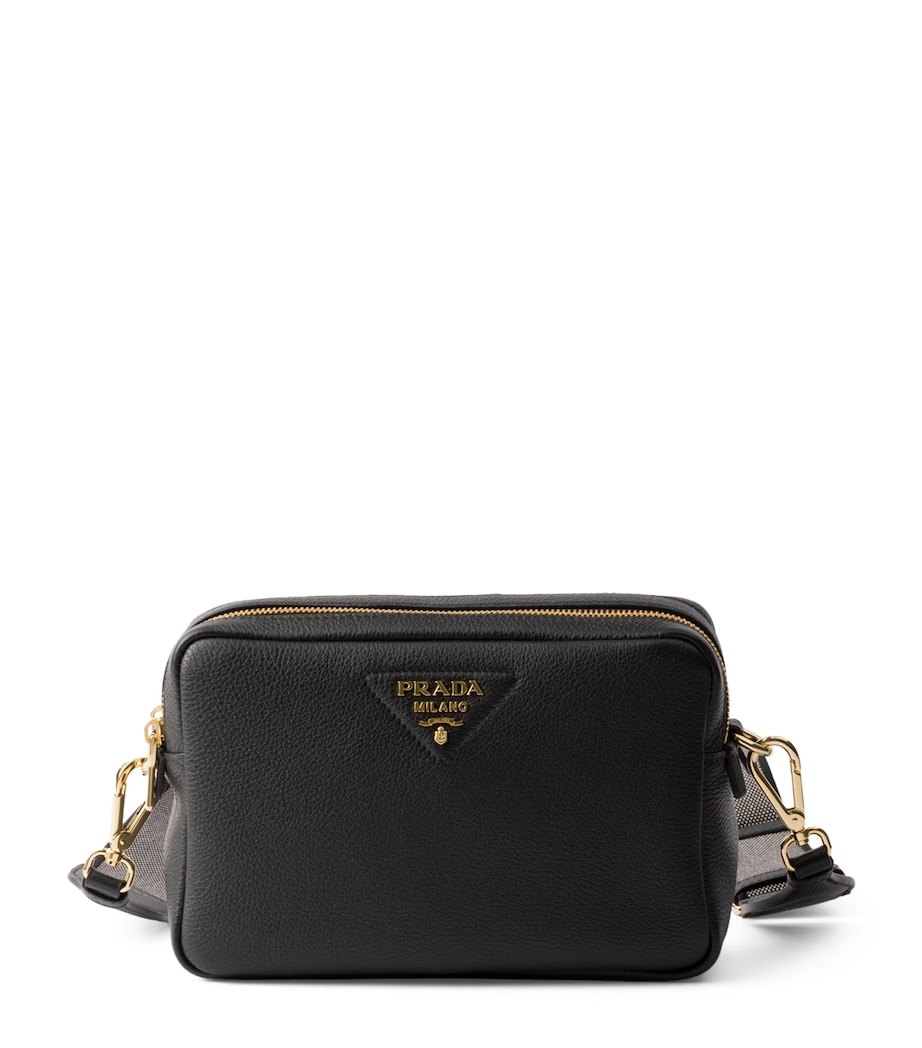 Small Leather Cross-Body Bag F0632 Image 1