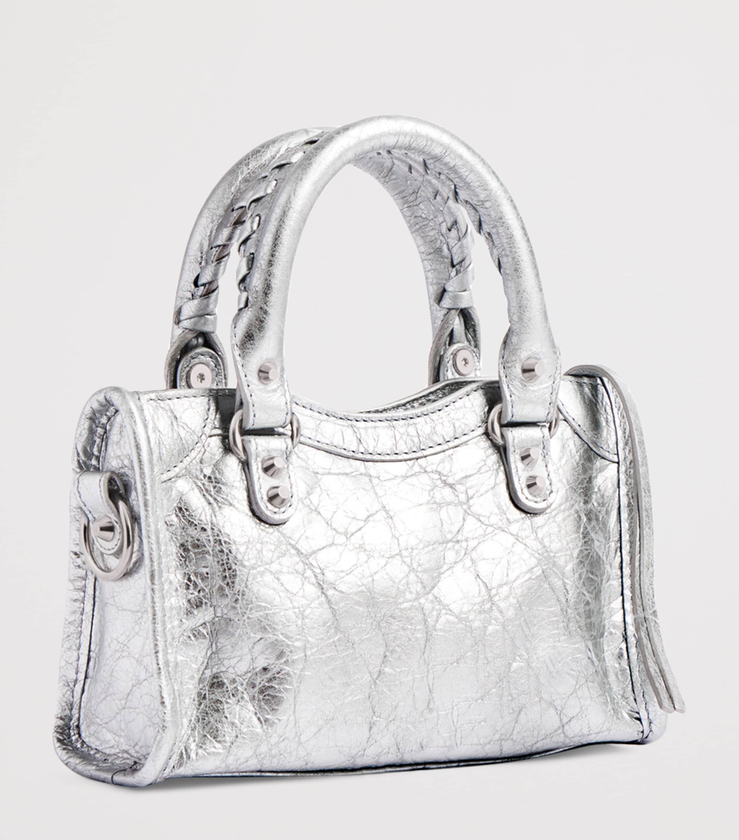 Metallic Le City Nano Top-Handle Bag 8122 Image 4