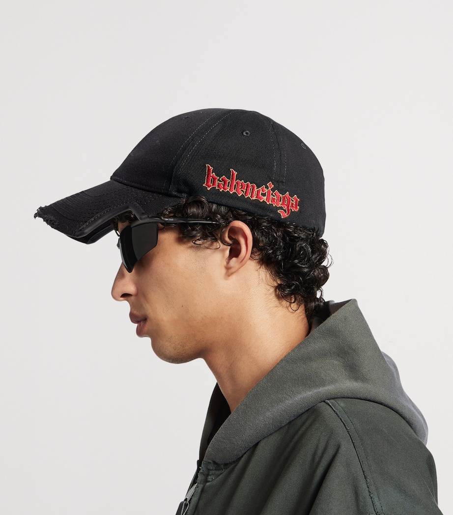 Gothic Logo Baseball Cap 1000 Image 3