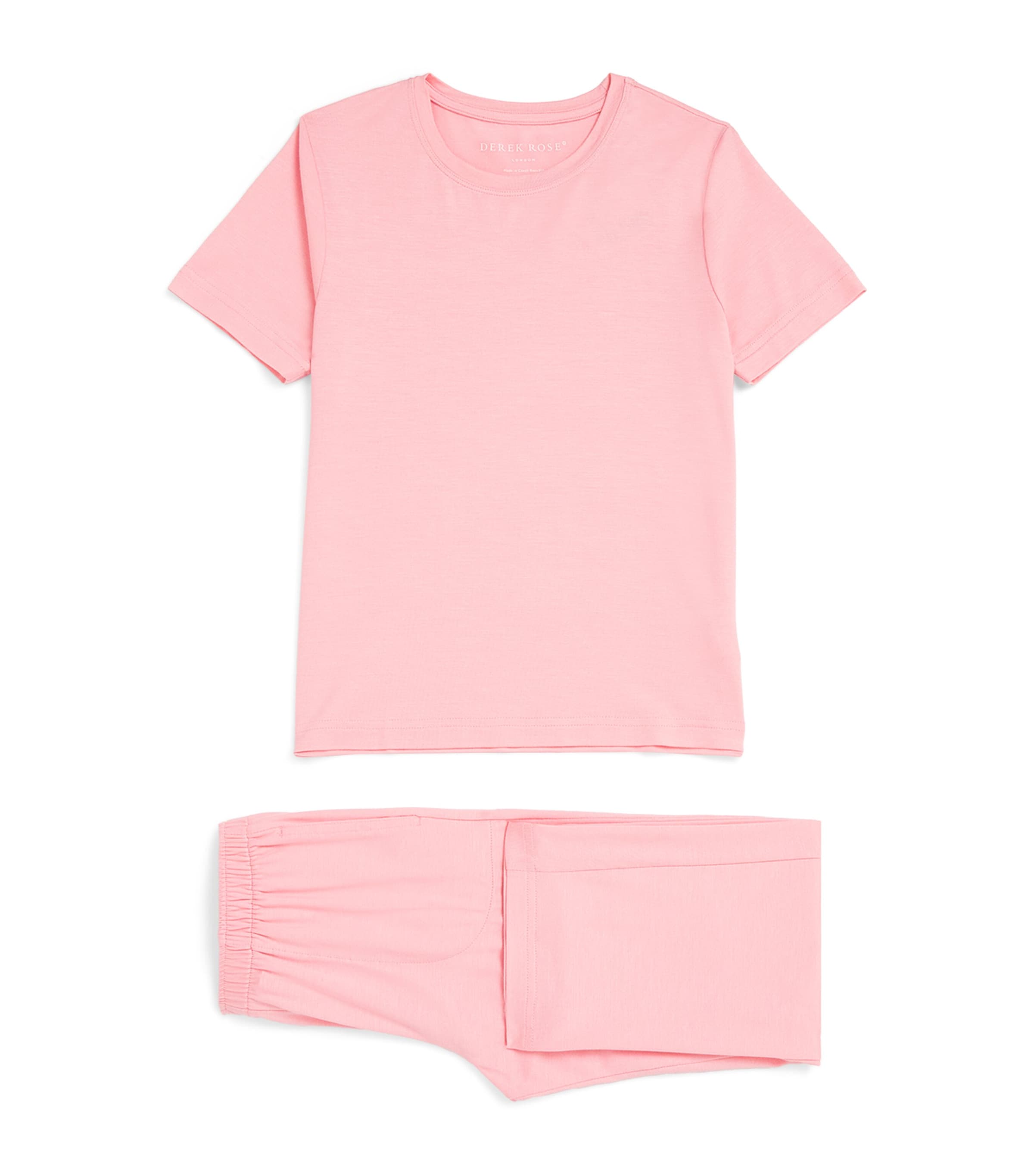 Derek Rose Kids Jersey Lara Pyjama Set (13-16 Years) | Girls Clothing | Nightwear | Pyjamas | Designers | Derek Rose