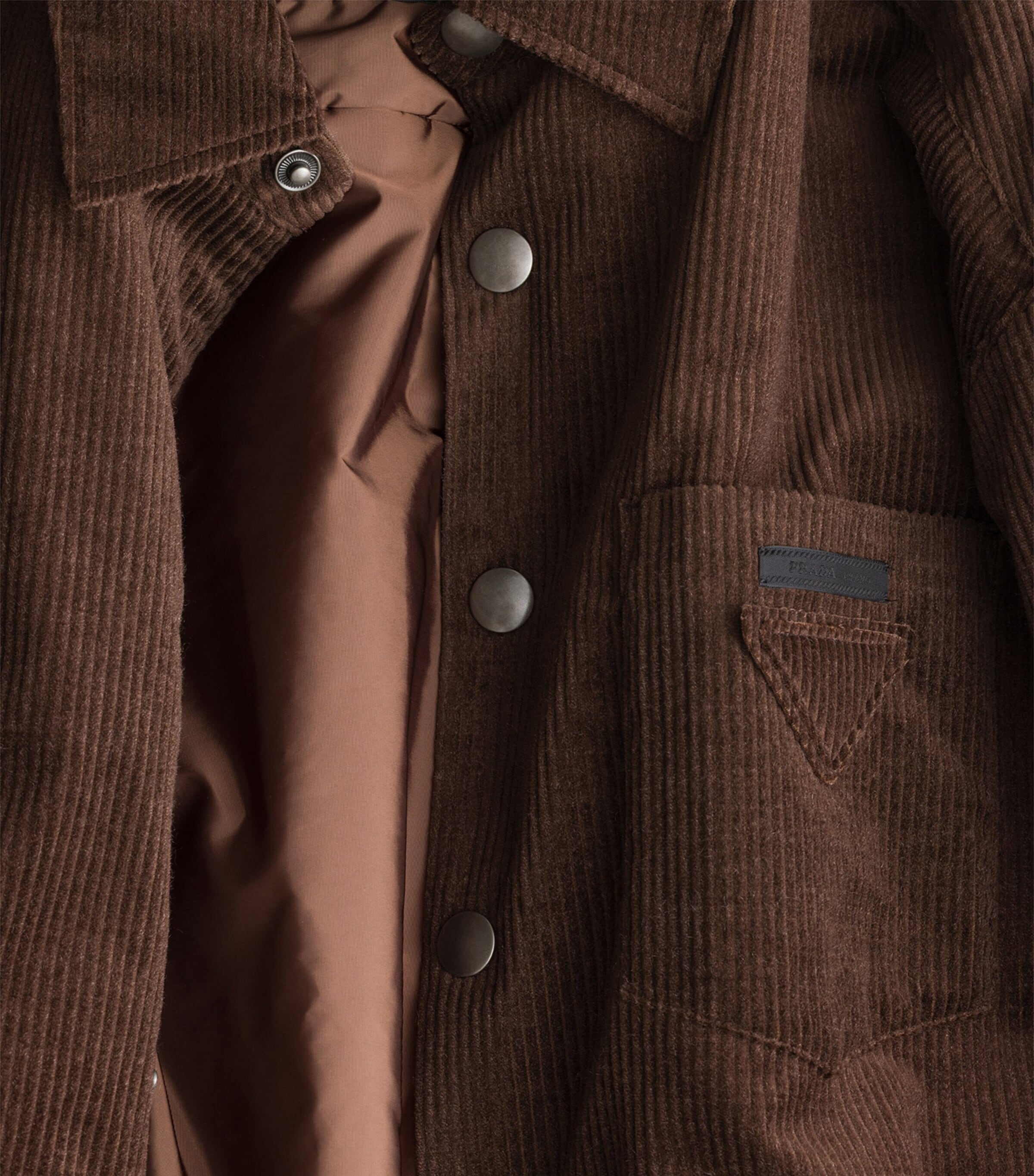 Cotton-Cashmere Corduroy Shirt F0192 Image 7