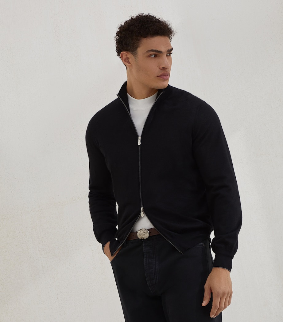 Cashmere-Silk Cardigan CH101 Image 2