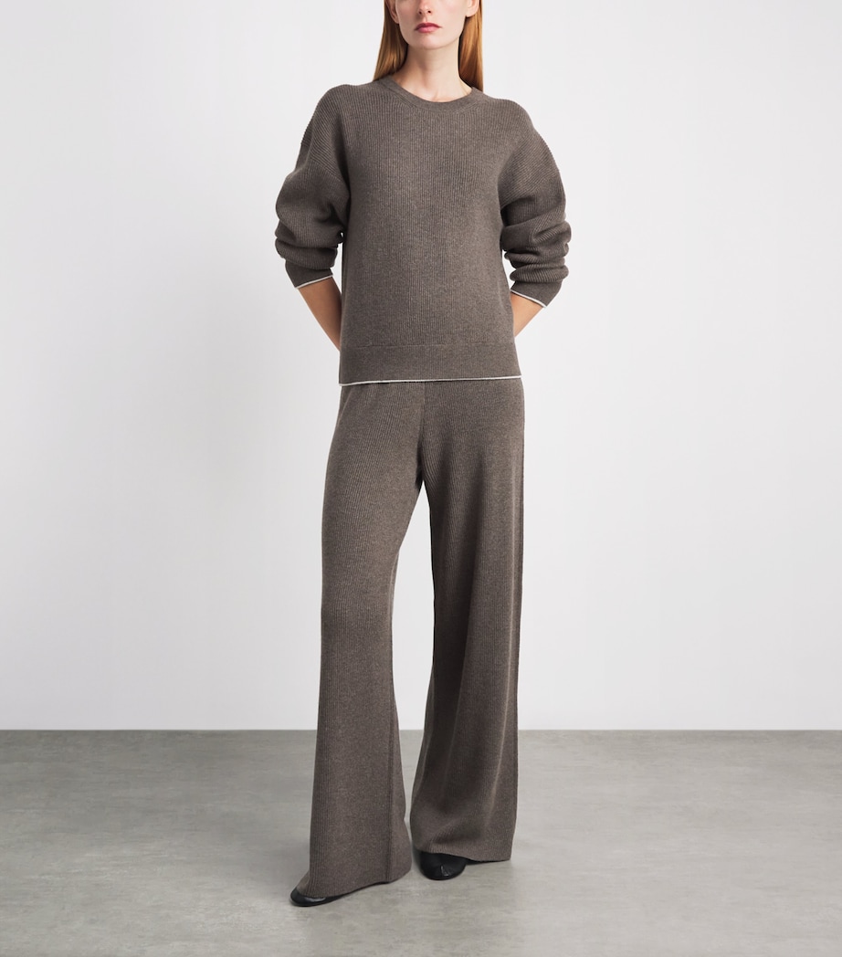 arch 4 Womens Cashmere Beau Trousers Sable Marl Image 2