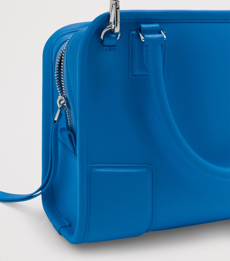 LOEWE Small Leather Amazona 180 Top-Handle Bag Royal Azur Image 12