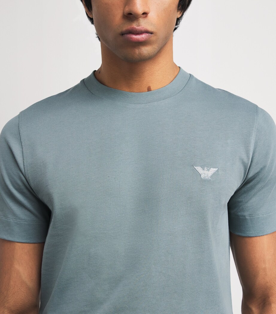 Cotton Eagle Logo T-Shirt U9170 Image 6