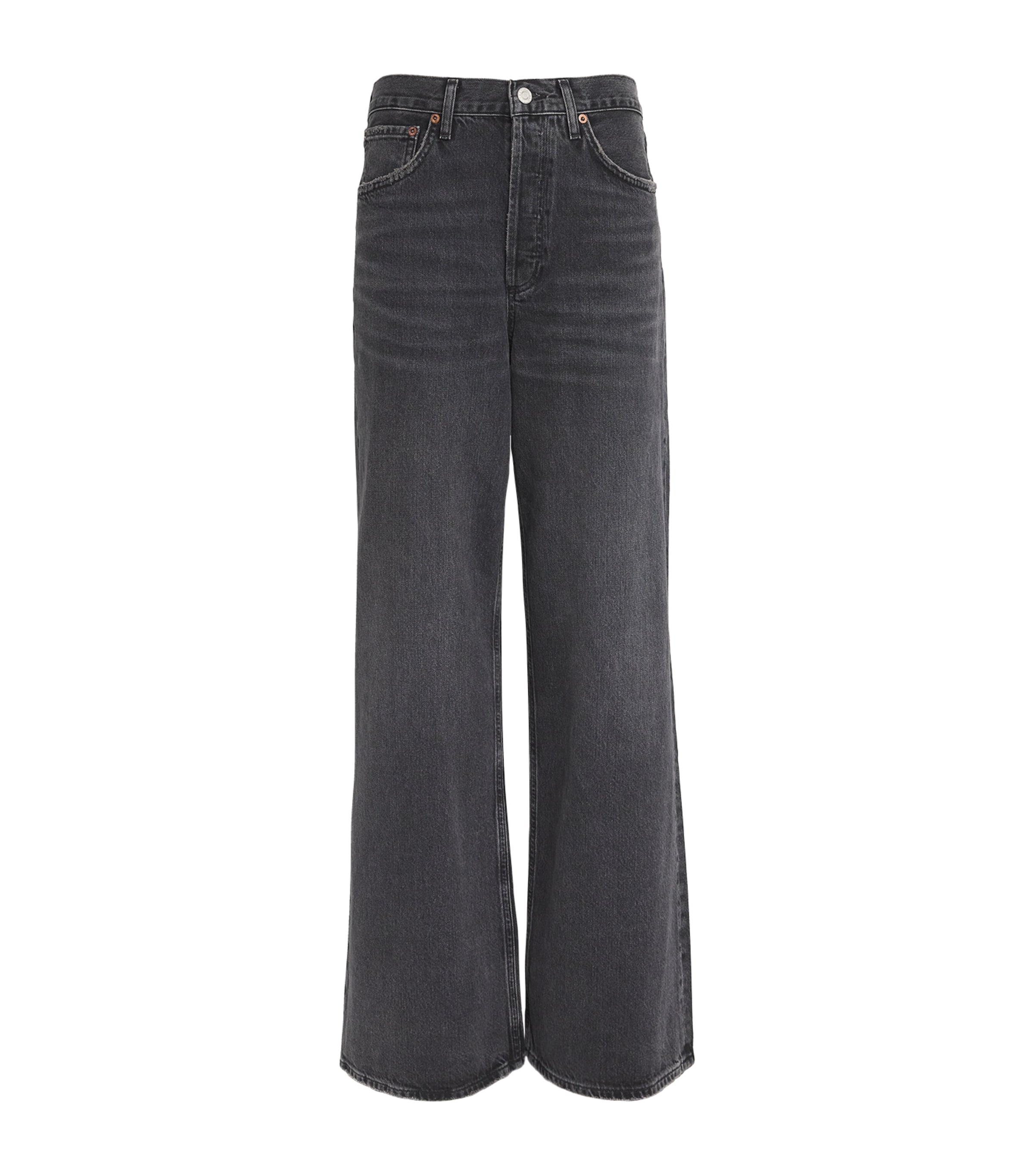 AGOLDE DAME WIDE-LEG JEANS