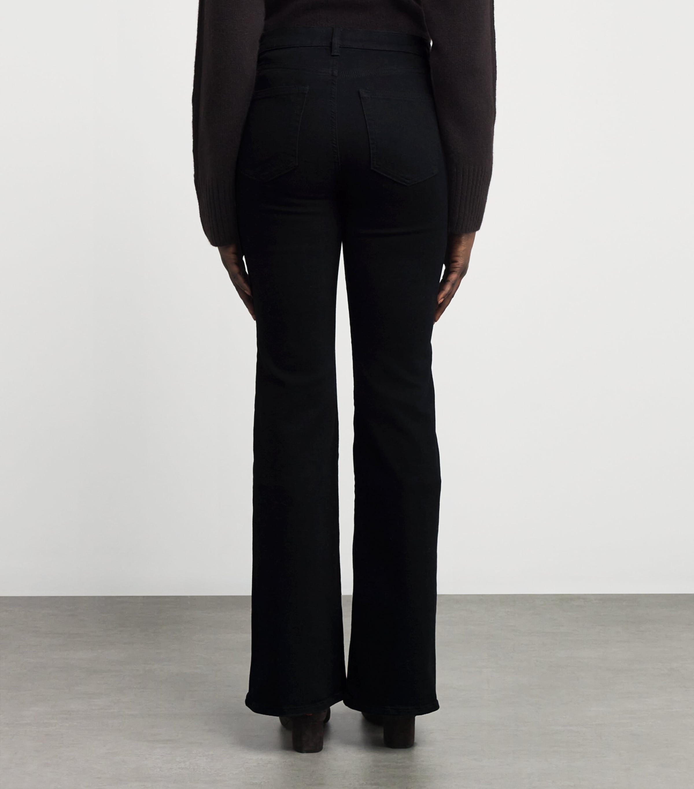 The Icon Flared Jeans BLACK Image 4