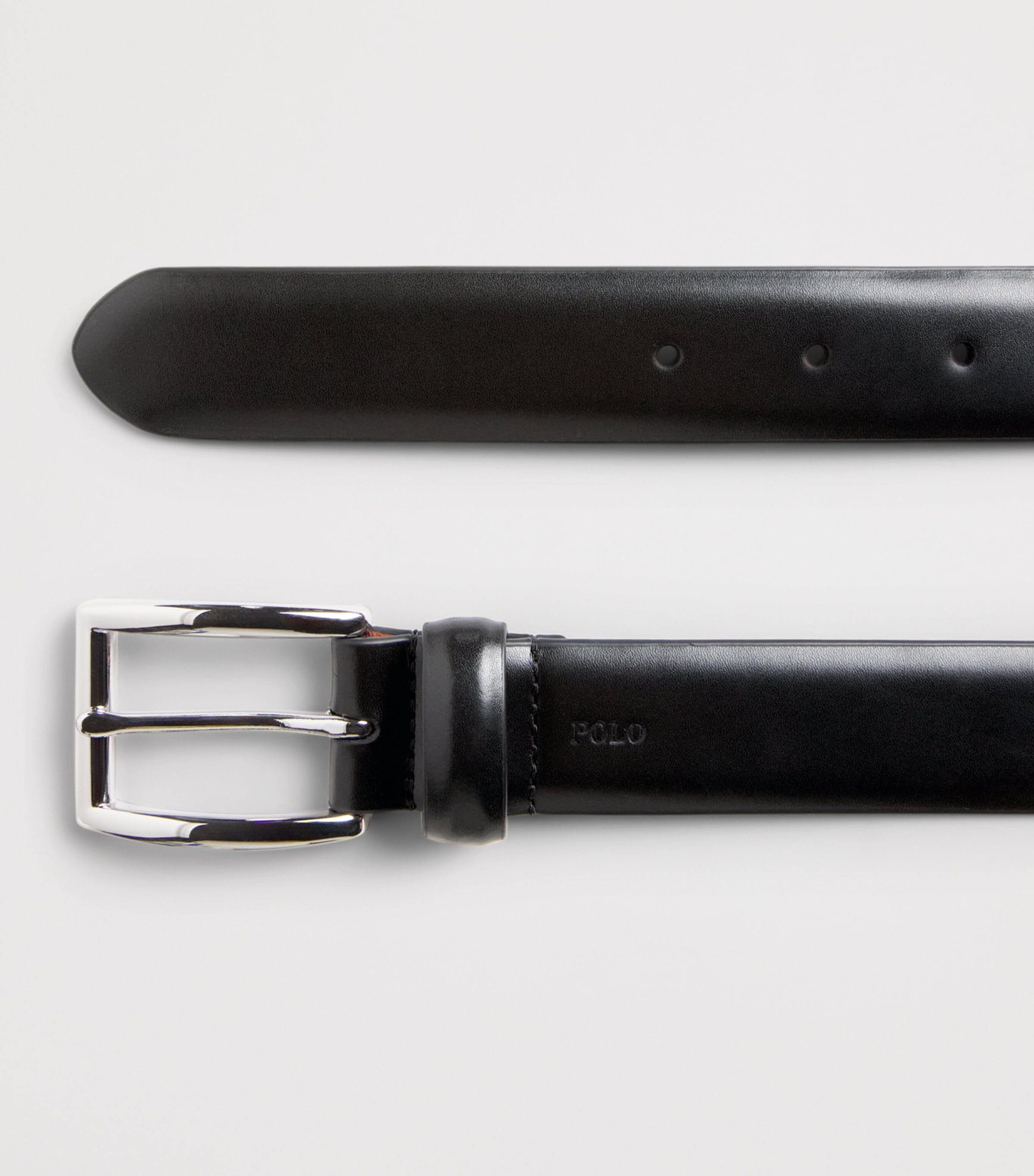 Polo Ralph Lauren Leather Harness Belt Black Image 3