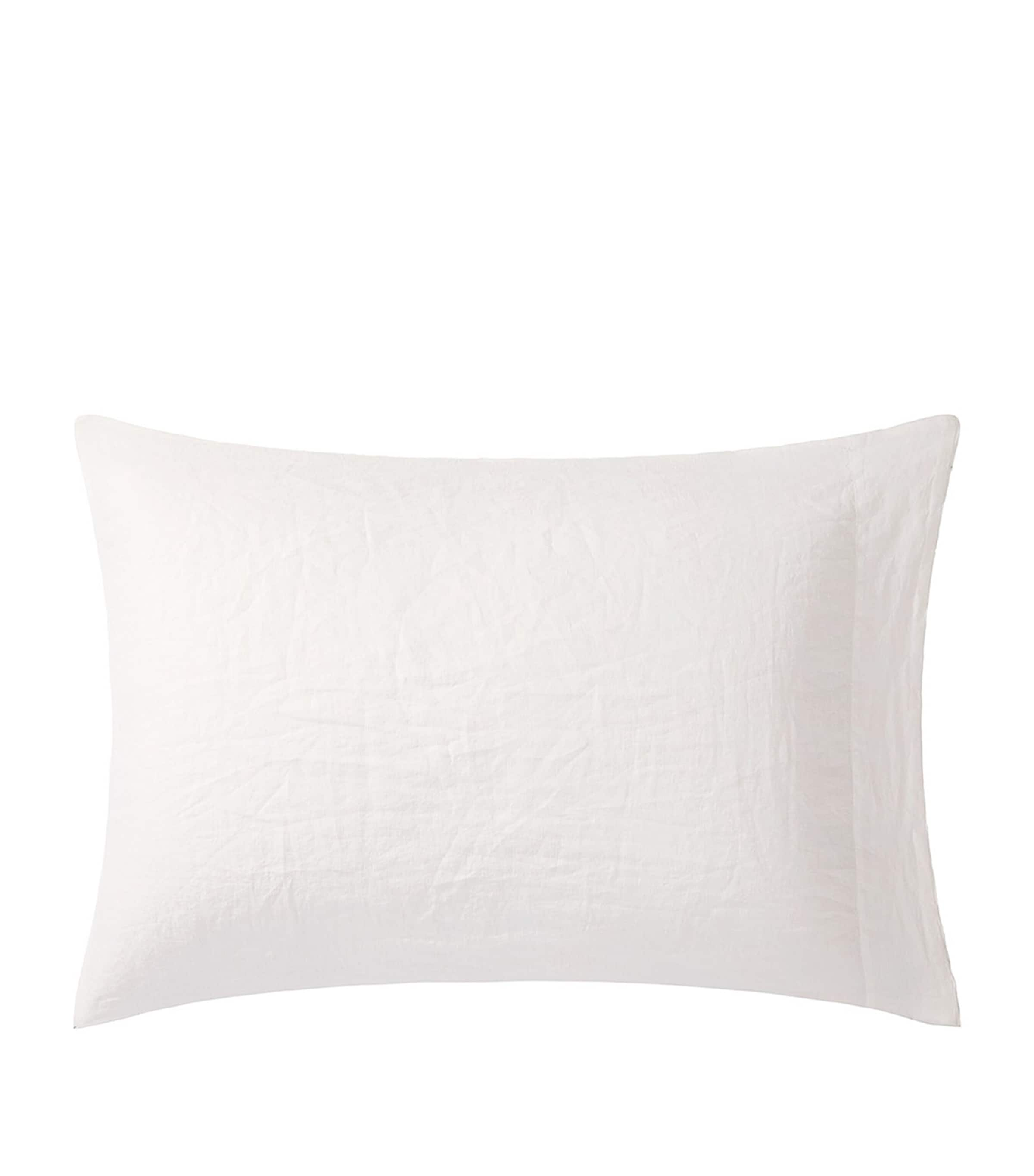 Ralph Lauren Linen King Pillowcase In Ivory