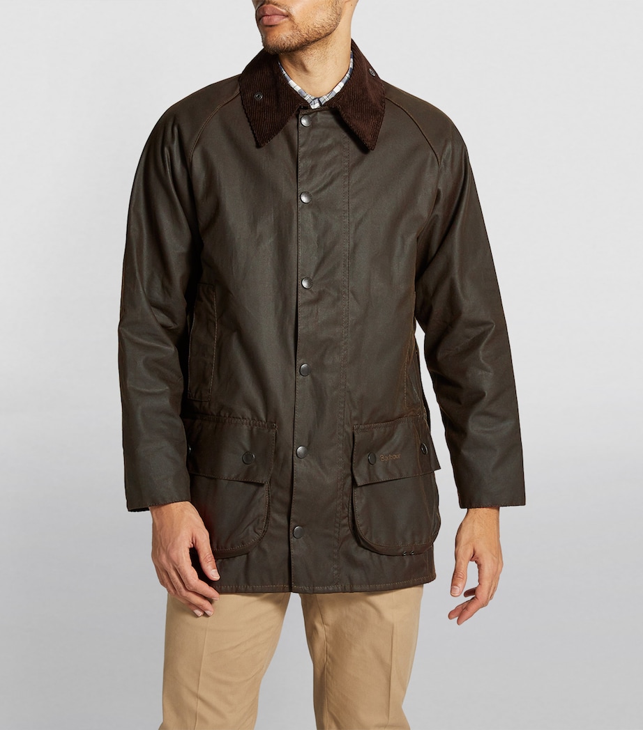 Waxed Beaufort Jacket OLIVE Image 6