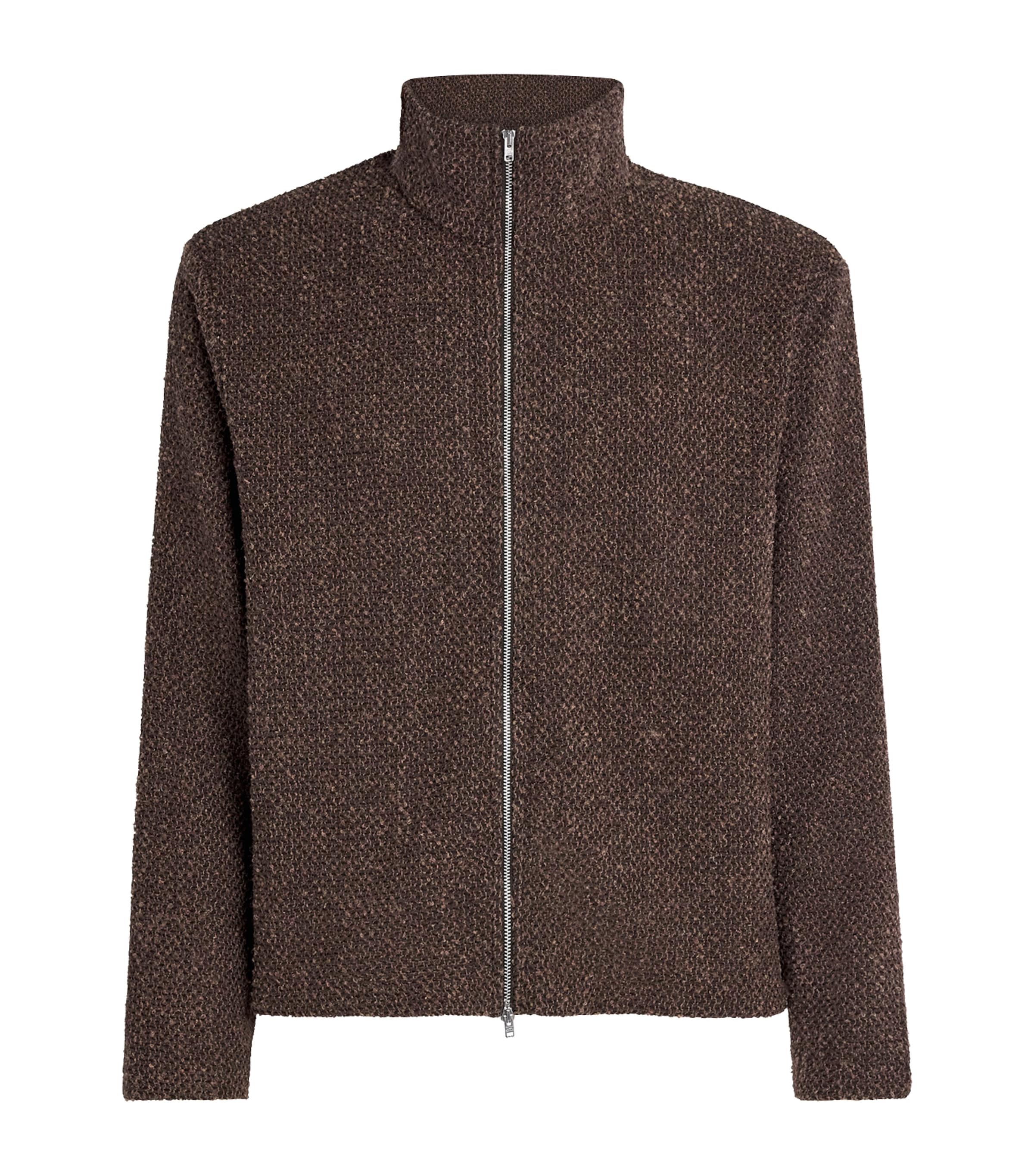 Our Legacy Shrunken Fullzip Polo Jacket | Harrods UK