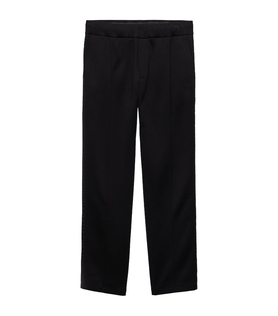 Cotton and Re-Nylon Straight Trousers F0806 Image 1
