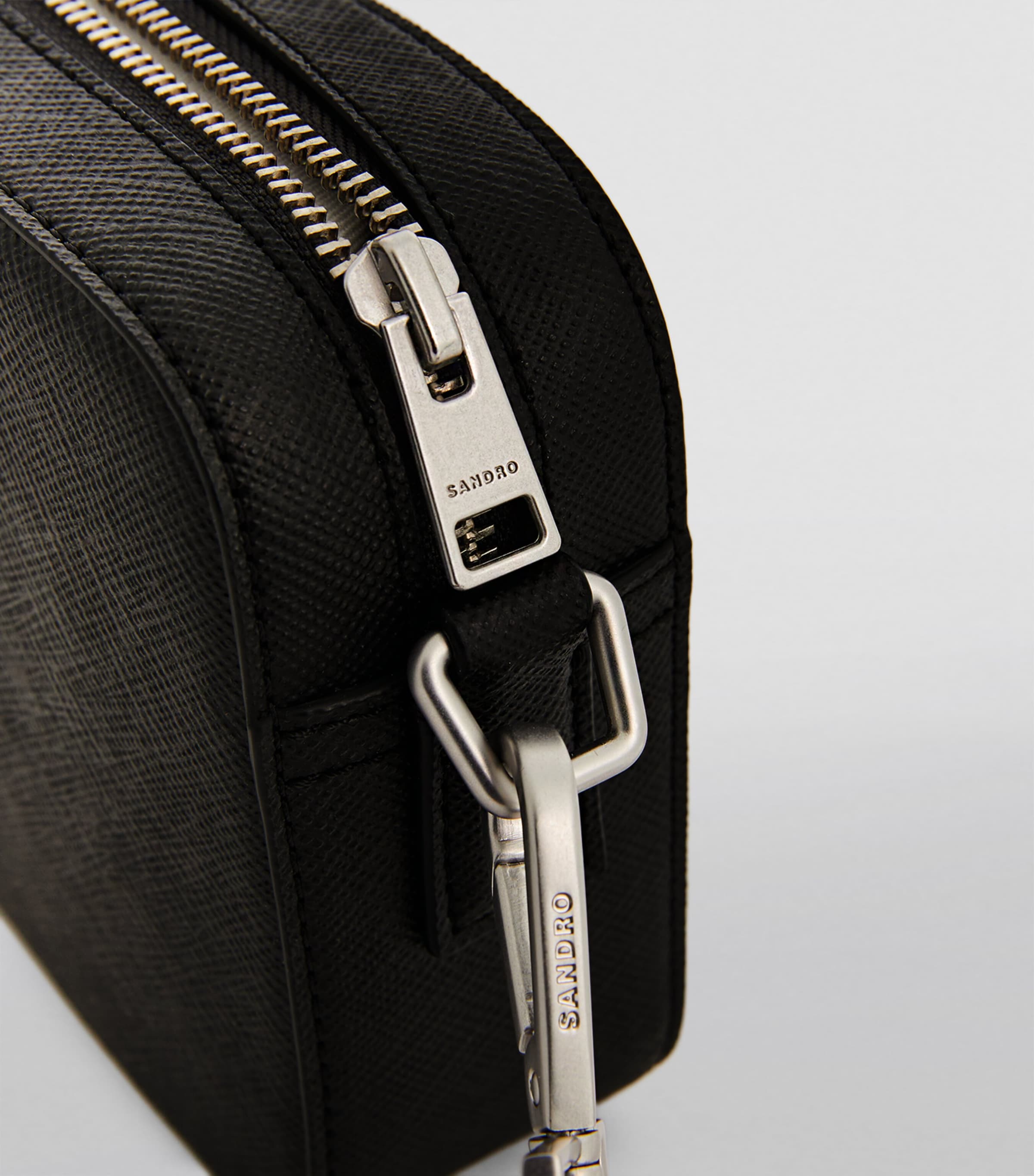 Sandro Paris Saffiano Leather Cross-Body Bag | Harrods HK