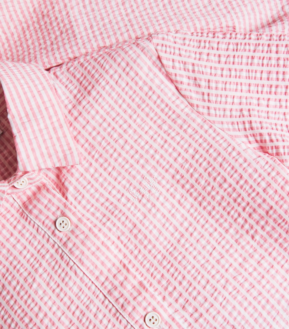 Stretch-Cotton Button-Up Dress (2-12 Years) 350 DAISY PINK Image 3