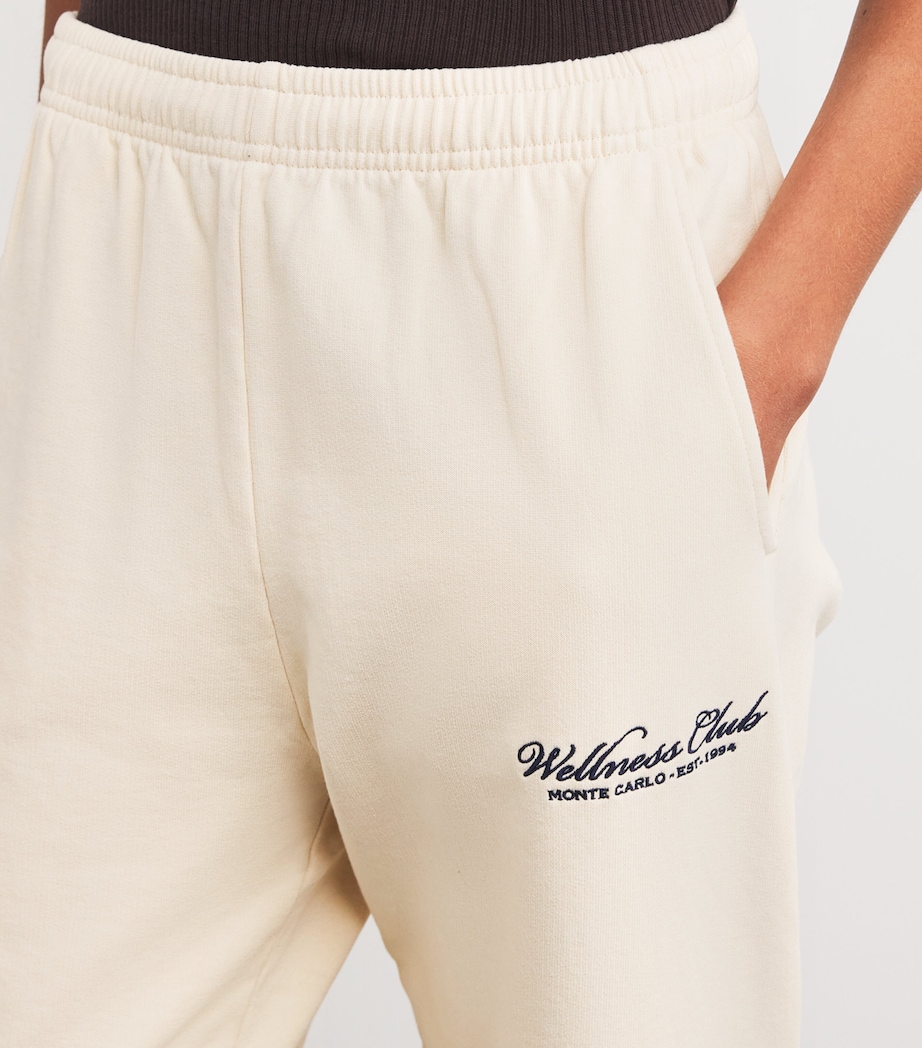 Wellness Club Embroidered Sweatpants CREAM Image 6